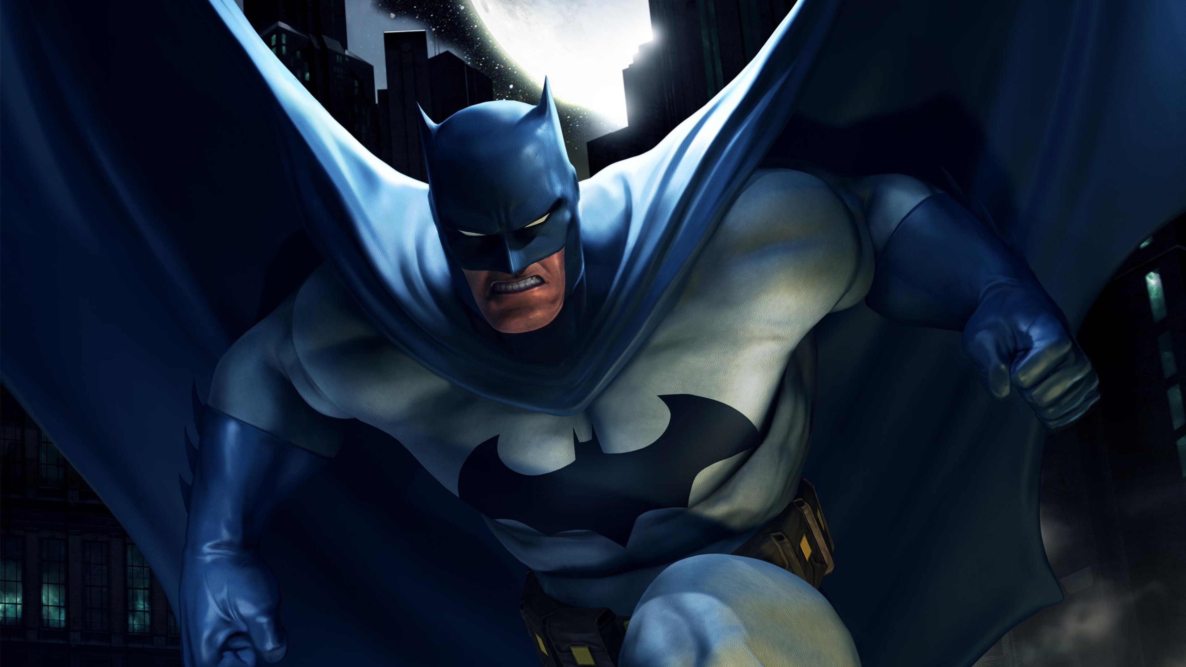 3840x2160 Preview wallpaper batman, superhero, dc comics 