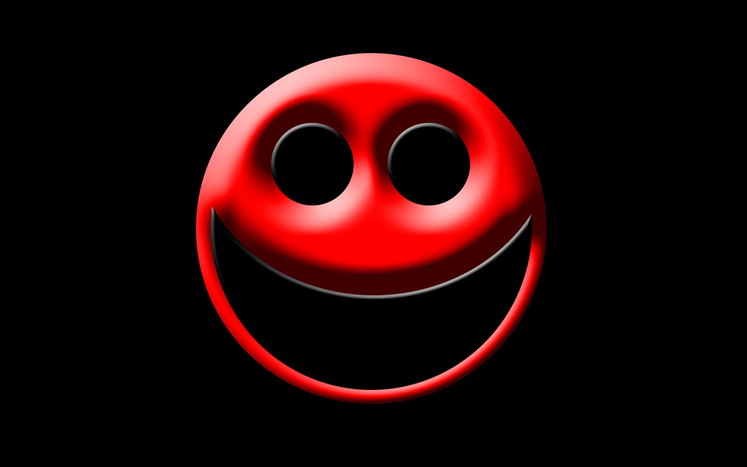 2560x1600 Wallpaper #24 Smiley | Red and Black Wallpapers