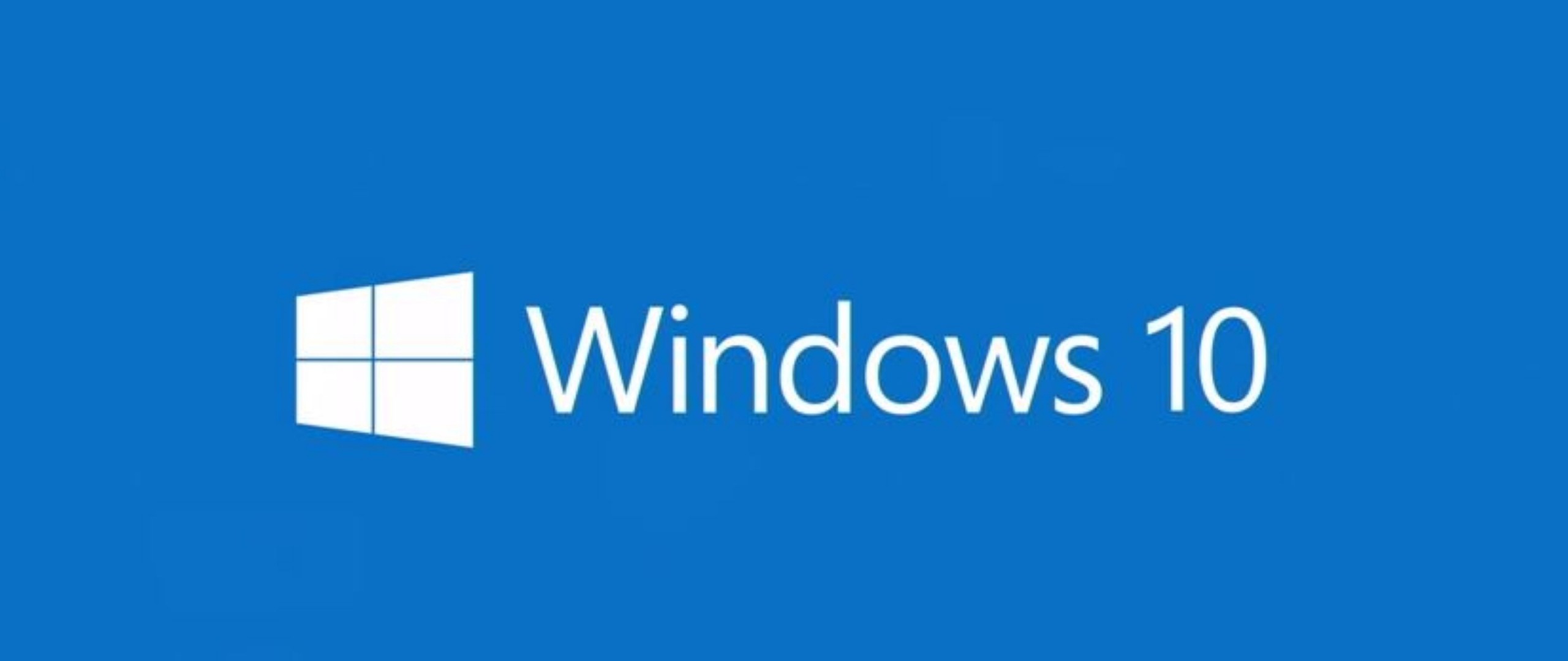 2560x1080  Wallpaper windows 10 technical preview, windows 10 logo, microsoft