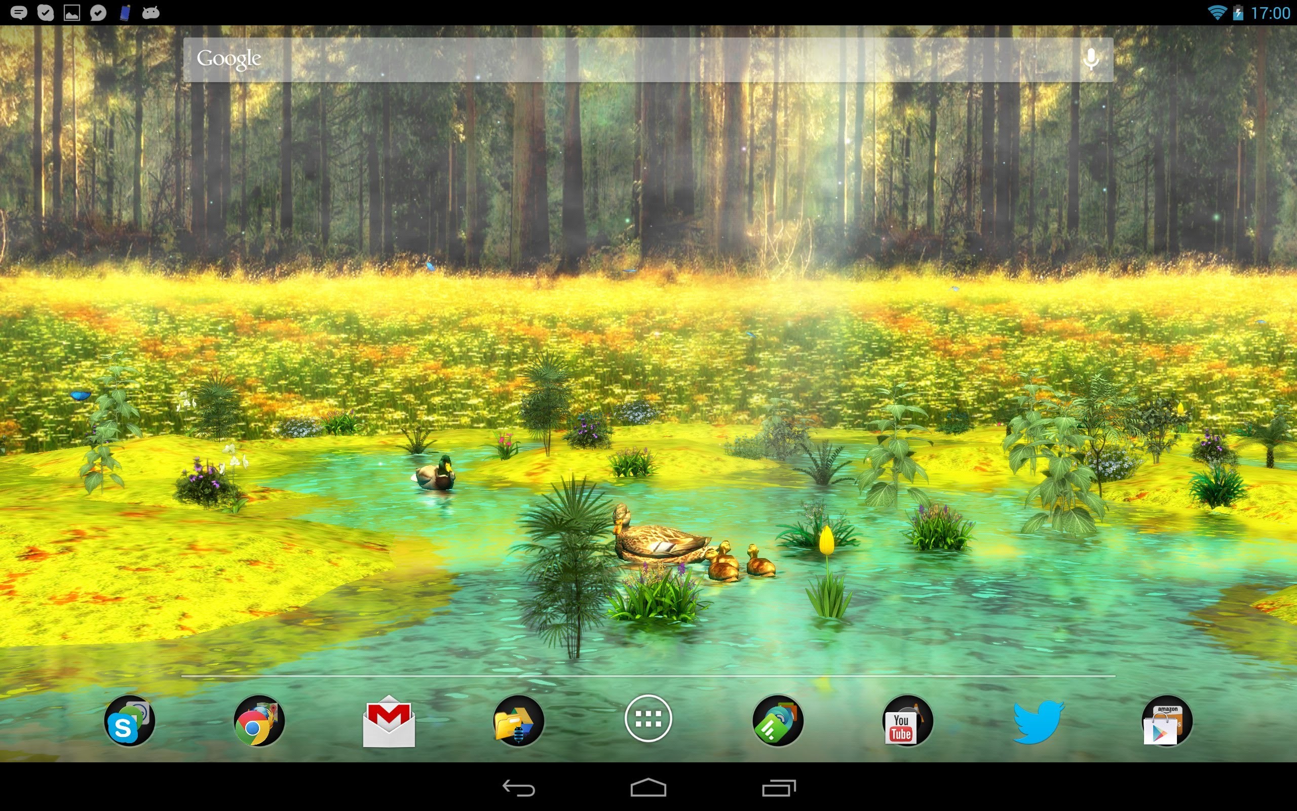 2560x1600 Ducks 3D Android Live Wallpaper FULL