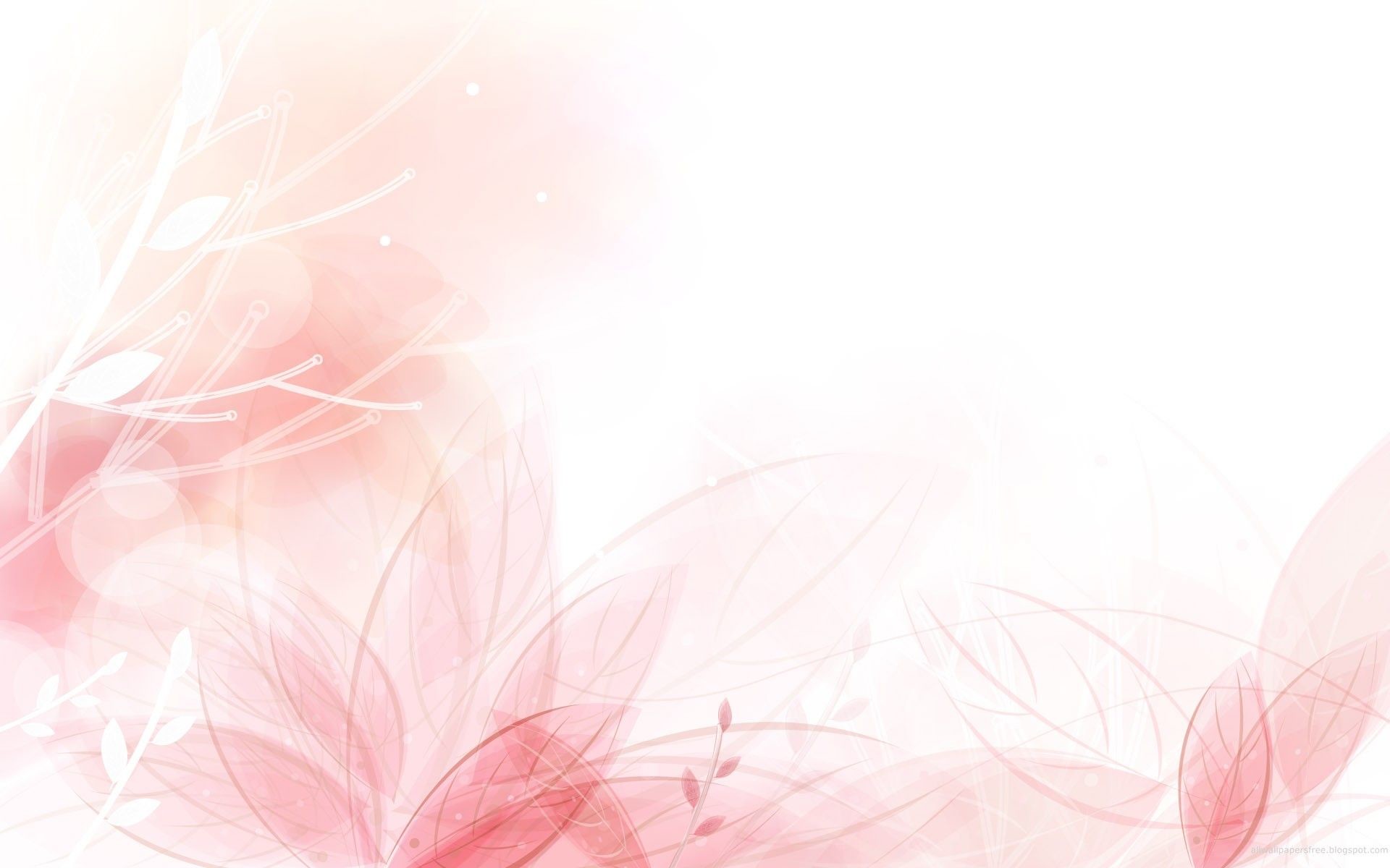 1920x1200 ... Soft pink background | PSDGraphics White Background Wallpaper ...