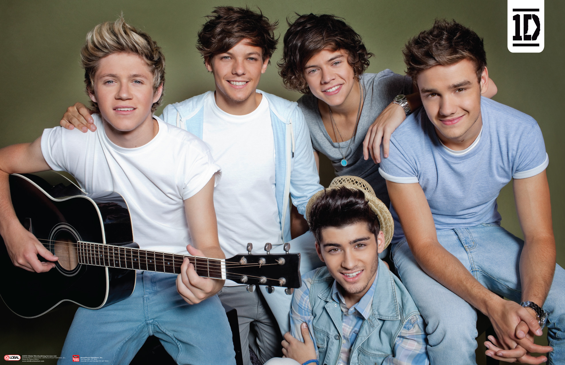 1970x1275 One Direction Guitar horizontal Poster