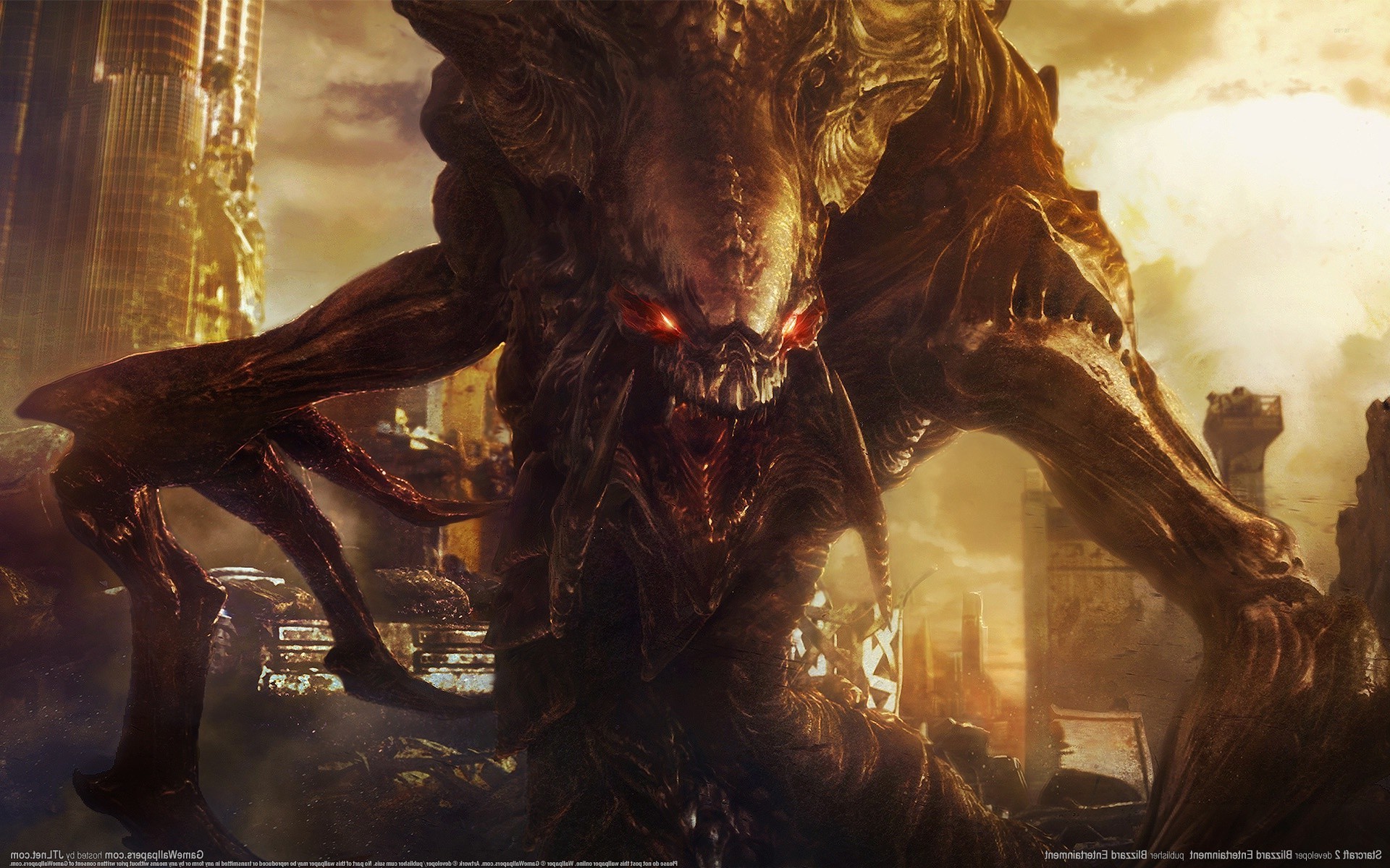1920x1200 StarCraft, Starcraft II, Zerg, StarCraft II : Heart Of The Swarm Wallpapers  HD / Desktop and Mobile Backgrounds