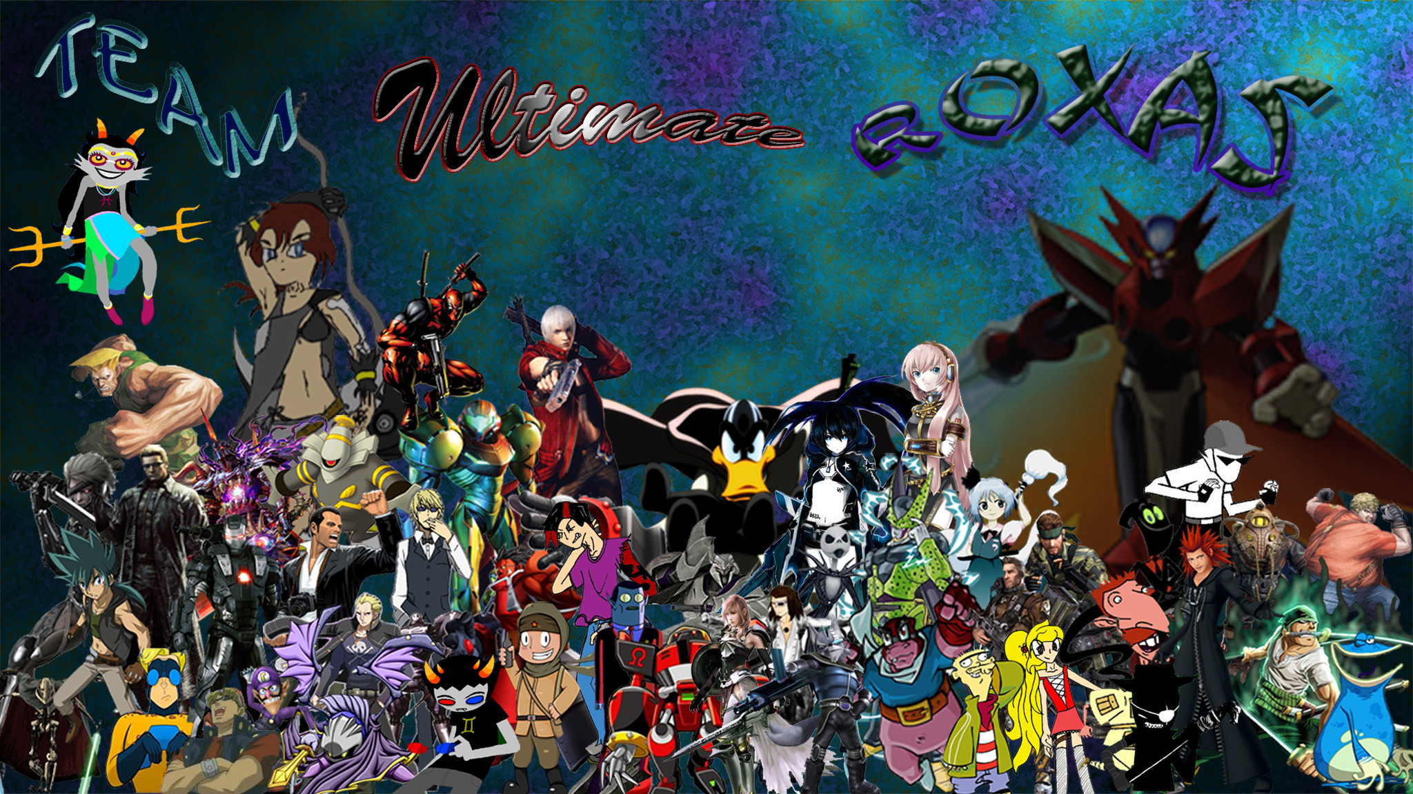 2048x1152 My Favorite Characters Wallpaper by DeCremer My Favorite Characters  Wallpaper by DeCremer