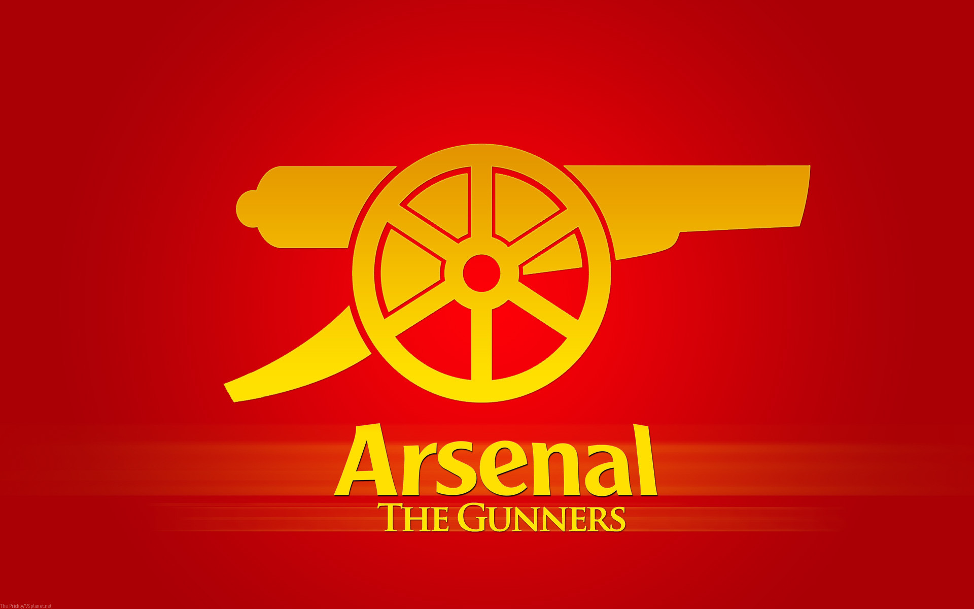 1920x1200 ... FC Logo On Red Background The Gunners 1920X1200 WIDE Soccer / Football  ...