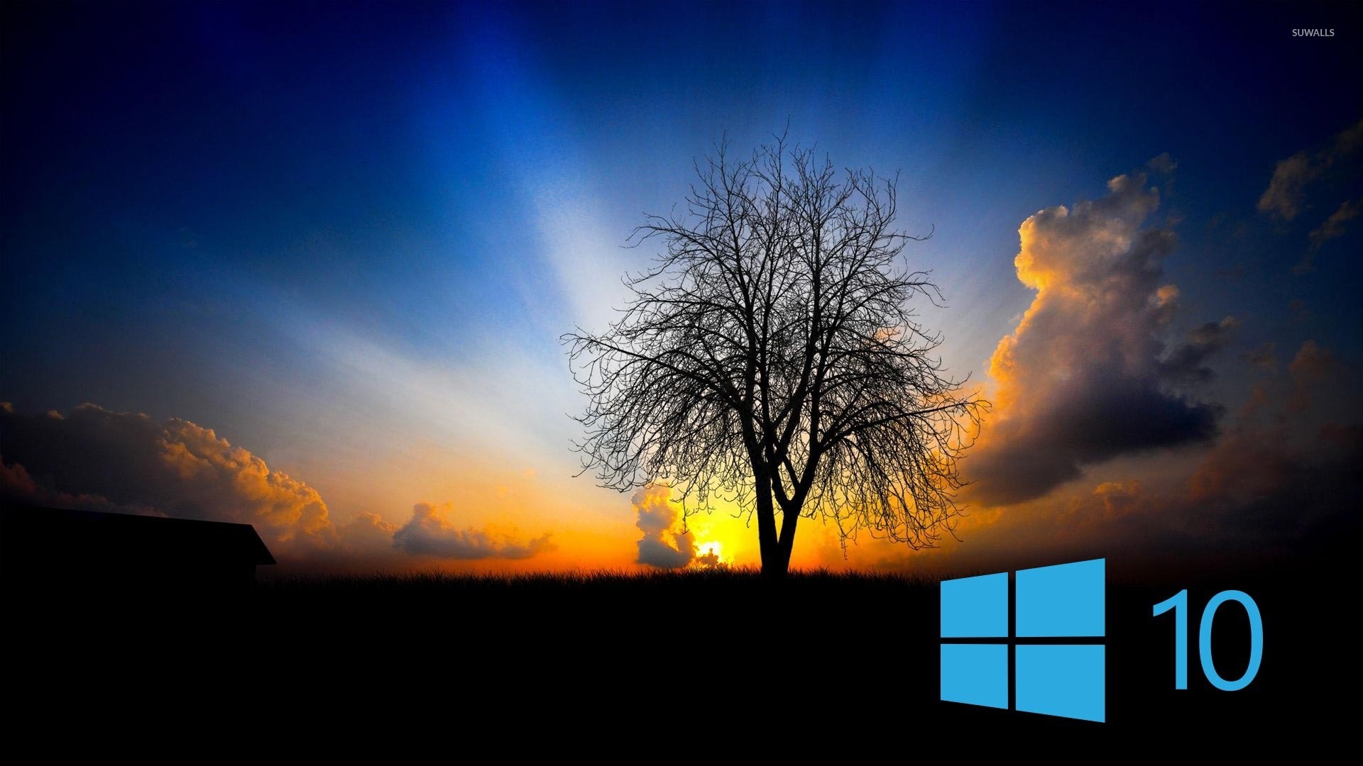 1920x1080 Windows 10 in the twilight [2] wallpaper  jpg