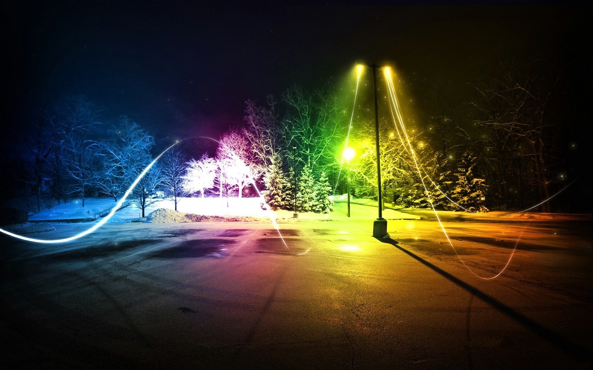 1920x1200 Colorful City Lights | Full HD Desktop Wallpapers 1080p