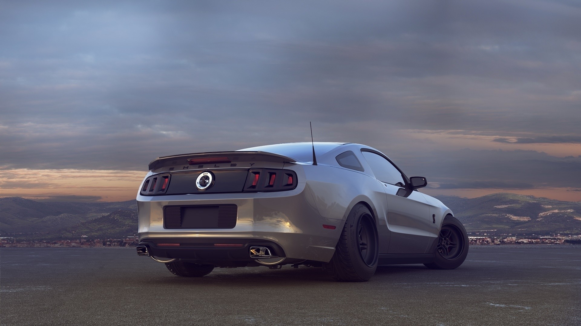 1920x1080  Wallpaper shelby, car, gt 500, mustang, drag, ford