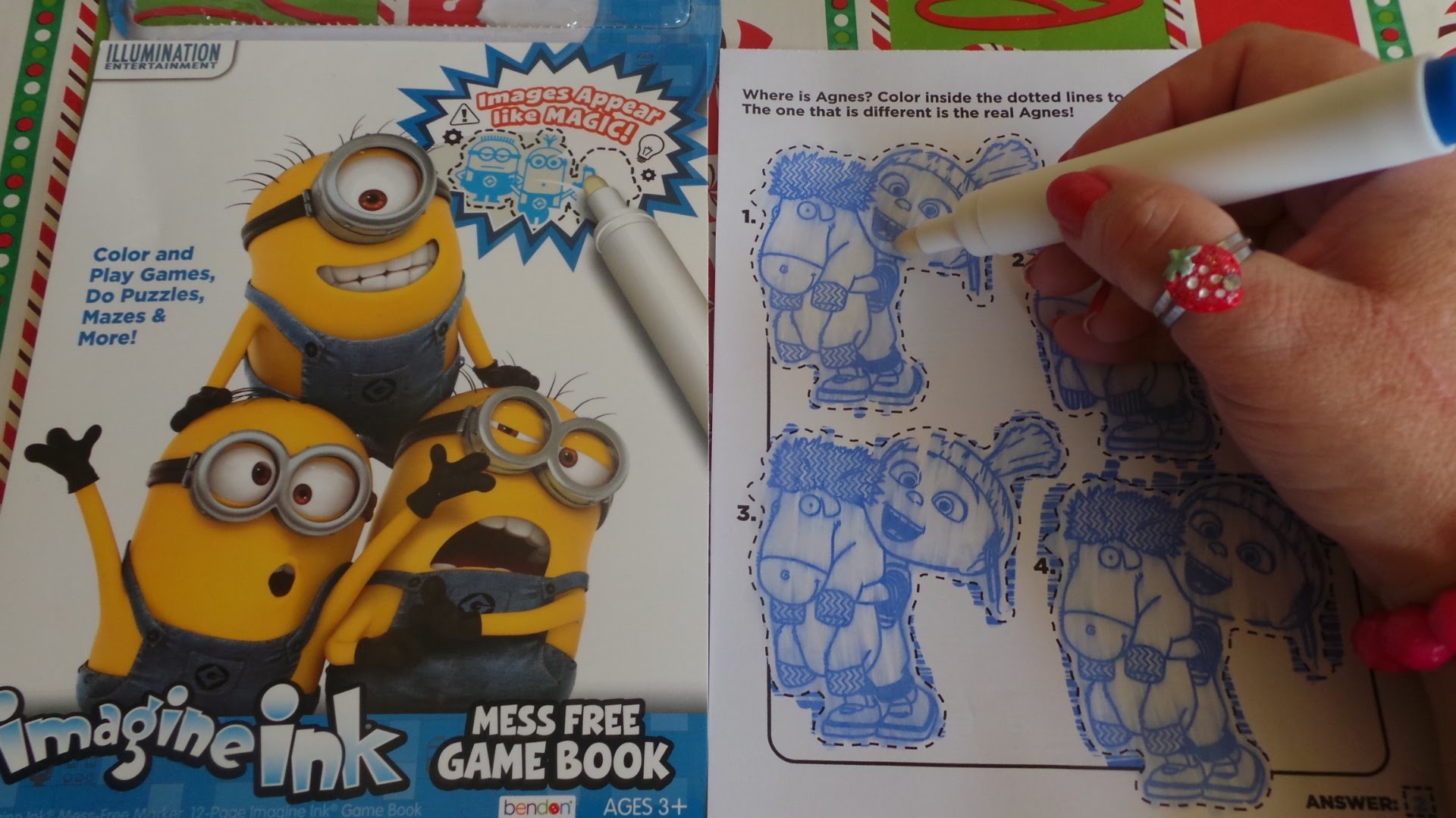 1920x1080 More Despicable Me Minions Imagine Ink Mess Free Game Book Fun - YouTube