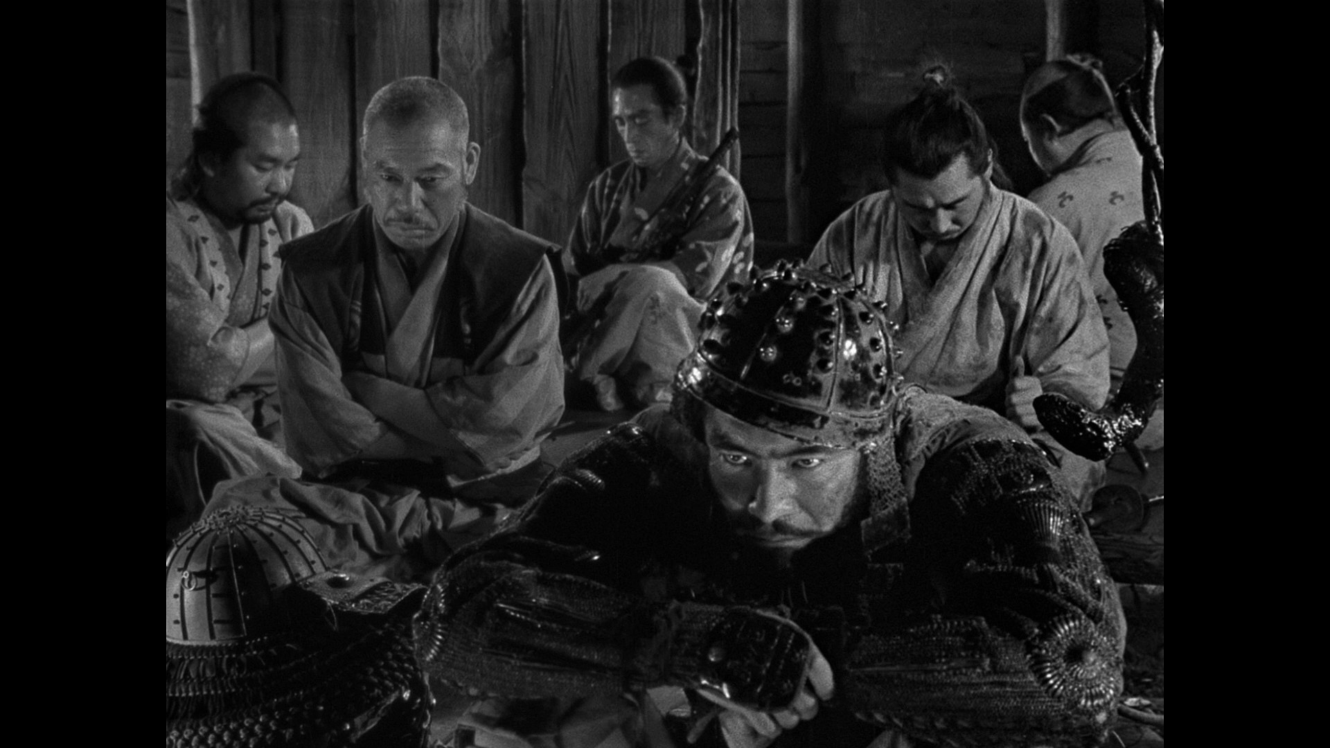 1920x1080 (Akira Kurosawa, 1954) Â· Kurosawa's classic story of seven ronin who band  together to protect a small farm community was the first of his samurai  films.