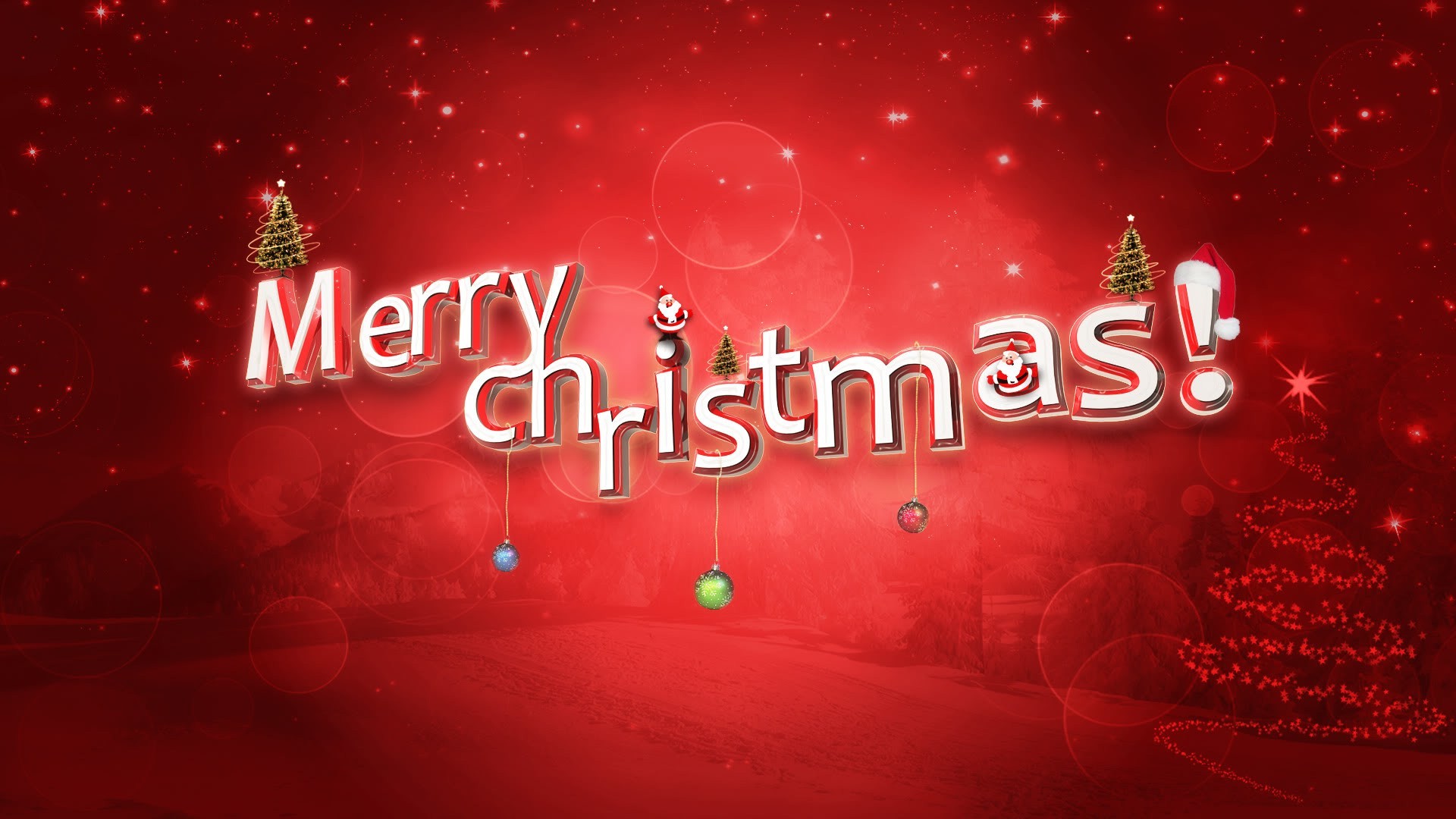 1920x1080 Best HD Merry Christmas 2016 Wallpapers For Your Desktop PC .