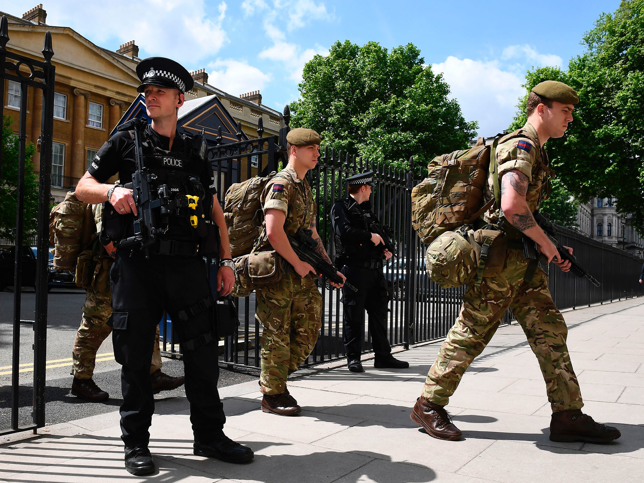 2048x1536 UK military bases and assets 'left at unacceptable risk of terror attack by  police budget cuts' | The Independent