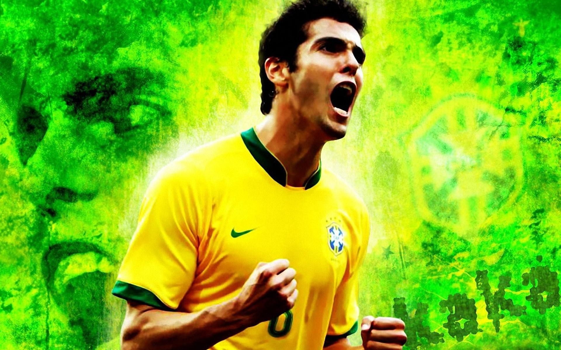 1920x1200 Brazil Footballer Plays Kaka HD Wallpaper