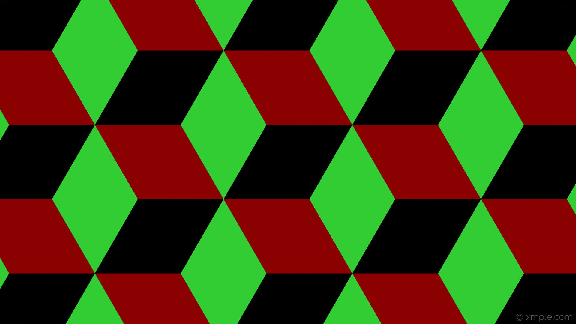 1920x1080 wallpaper green red 3d cubes black dark red lime green #000000 #8b0000  #32cd32