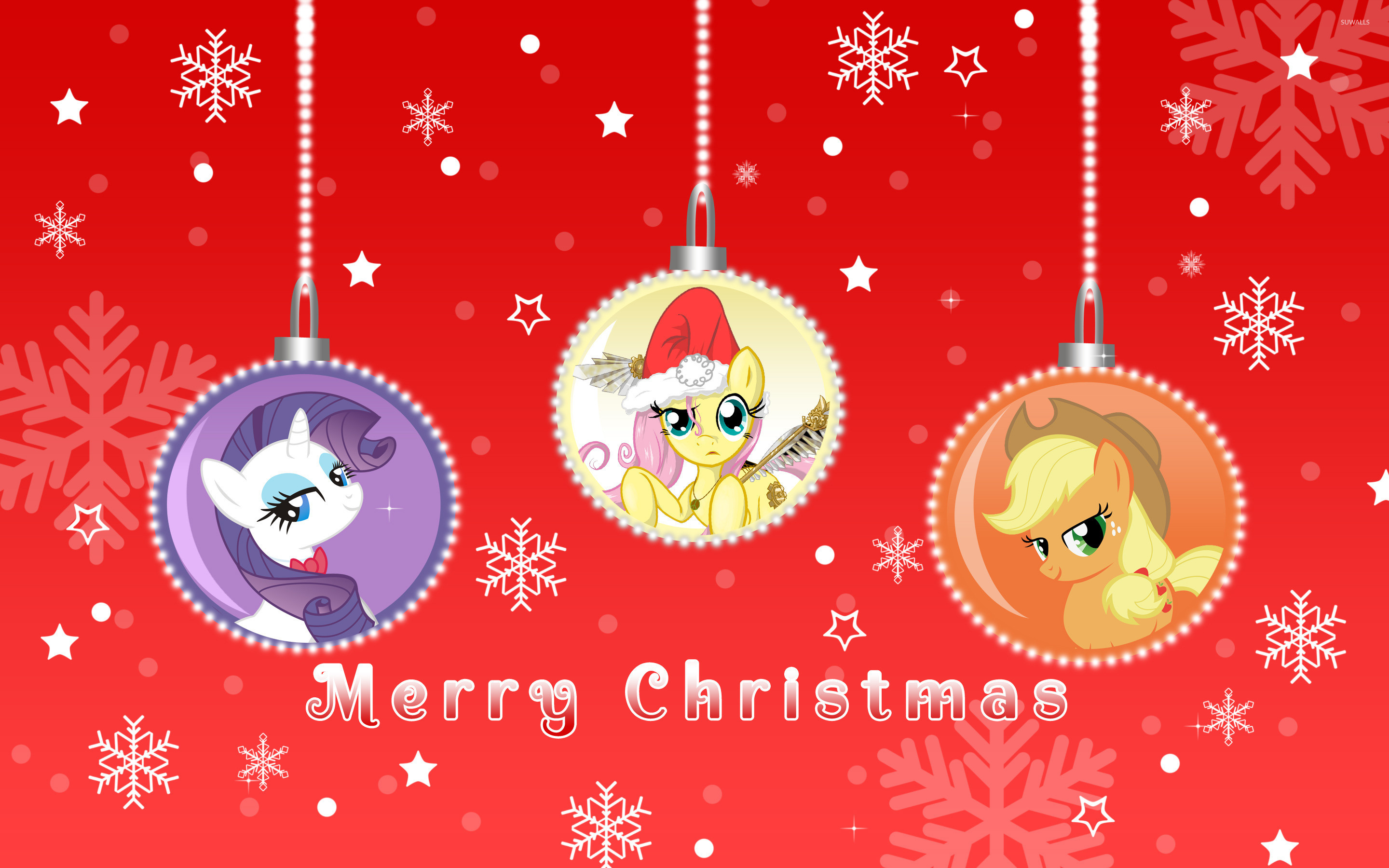 2880x1800 Merry My Little Pony Friendship is Magic Christmas [2] wallpaper