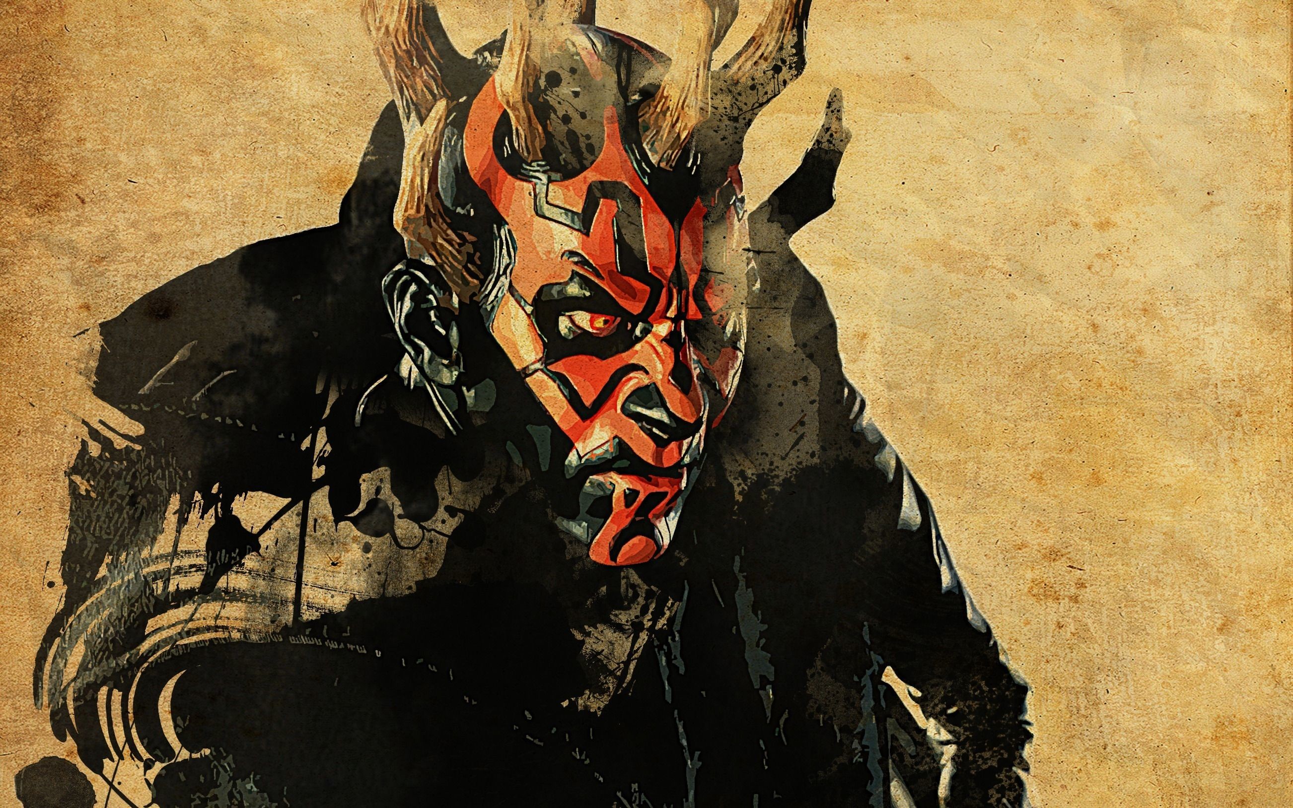 2604x1628 Movie - Star Wars Darth Maul Sith (Star Wars) Wallpaper