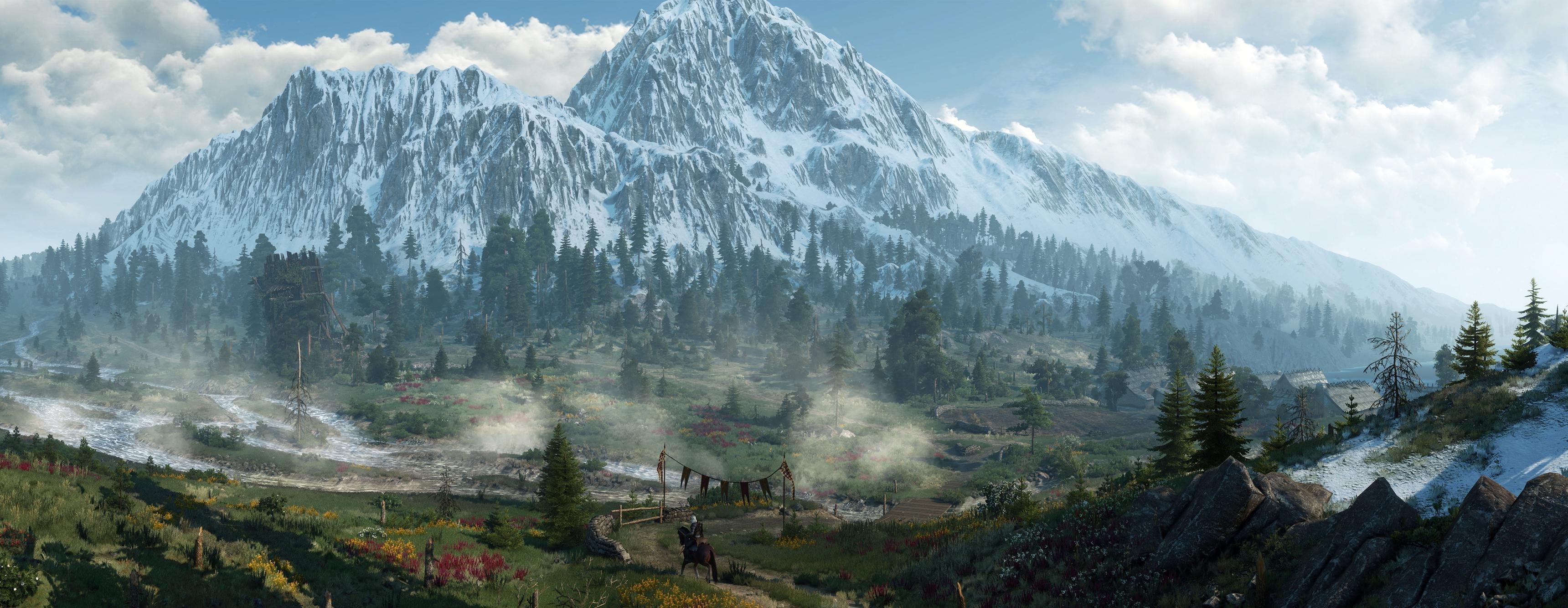 3440x1334 ultrawide, Landscape, Nature, Photography, The Witcher, The Witcher 3: Wild  Hunt Wallpapers HD / Desktop and Mobile Backgrounds