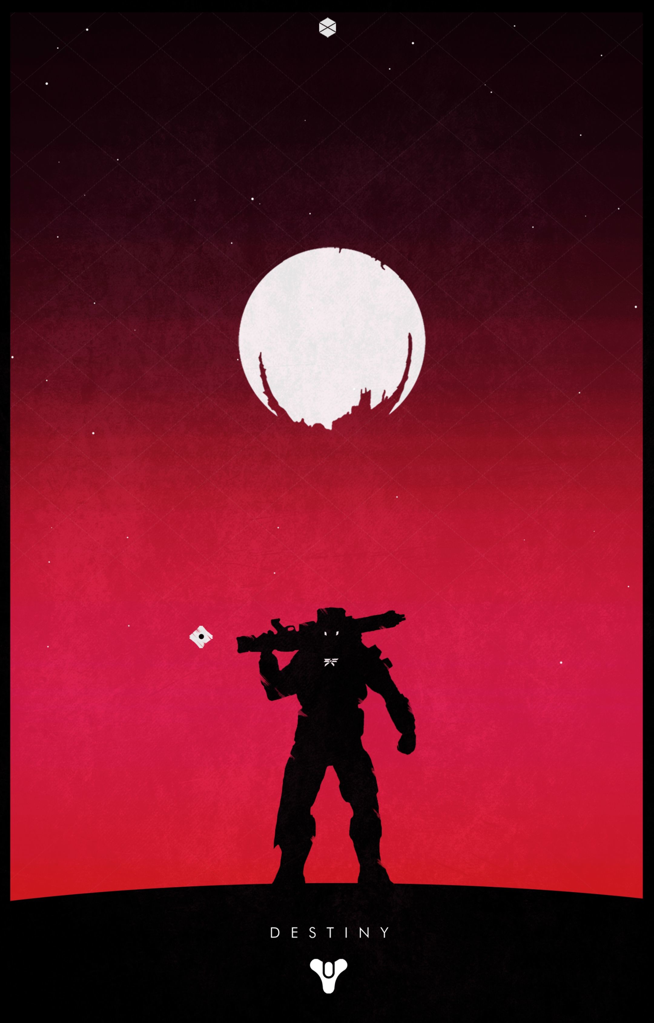 2160x3375 Titan w/ Traveler (Red Background)