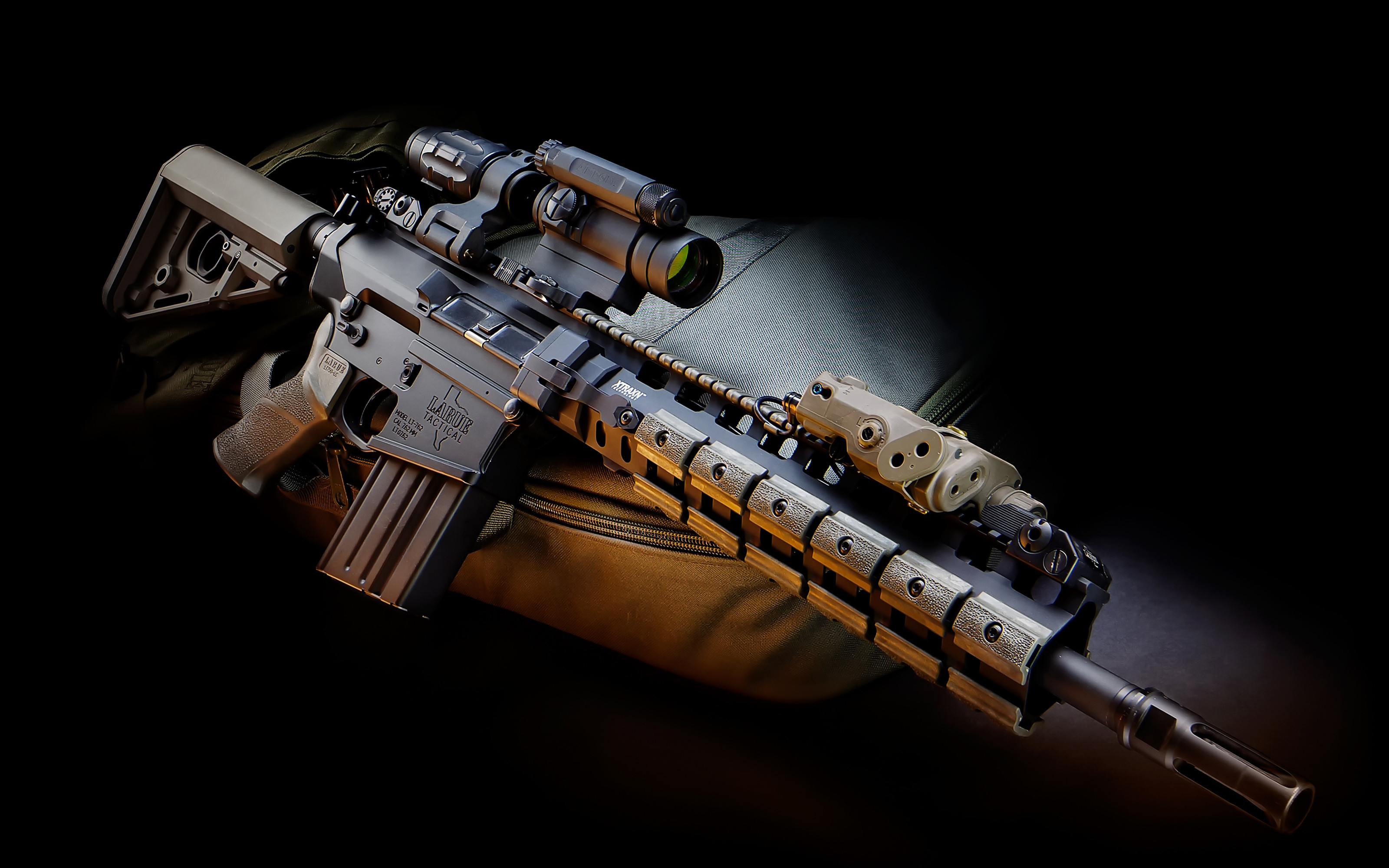 3200x2000 assault rifle wallpaper | Gun scope laser system assault rifle military  wallpaper |  .