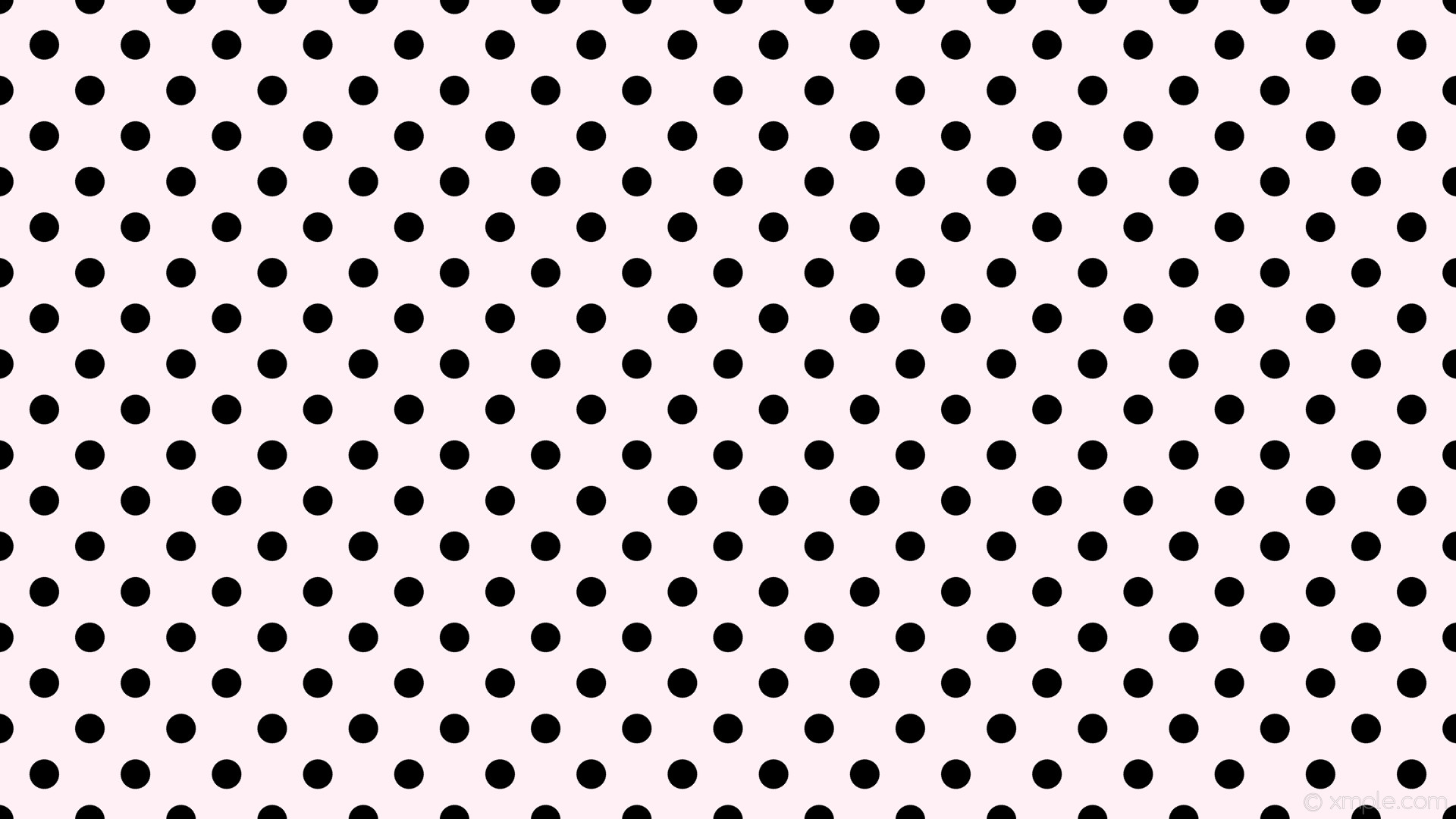 1920x1080 wallpaper white spots black polka dots lavender blush #fff0f5 #000000 135Â°  39px 85px