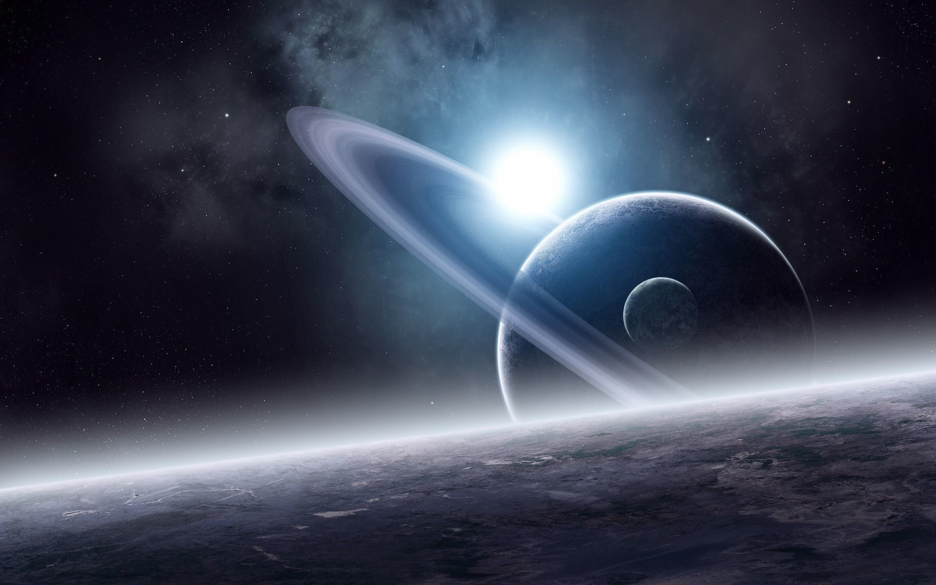 Satürn [1920x1080] | Gezegenler, Uzay ve astronomi, Duvar