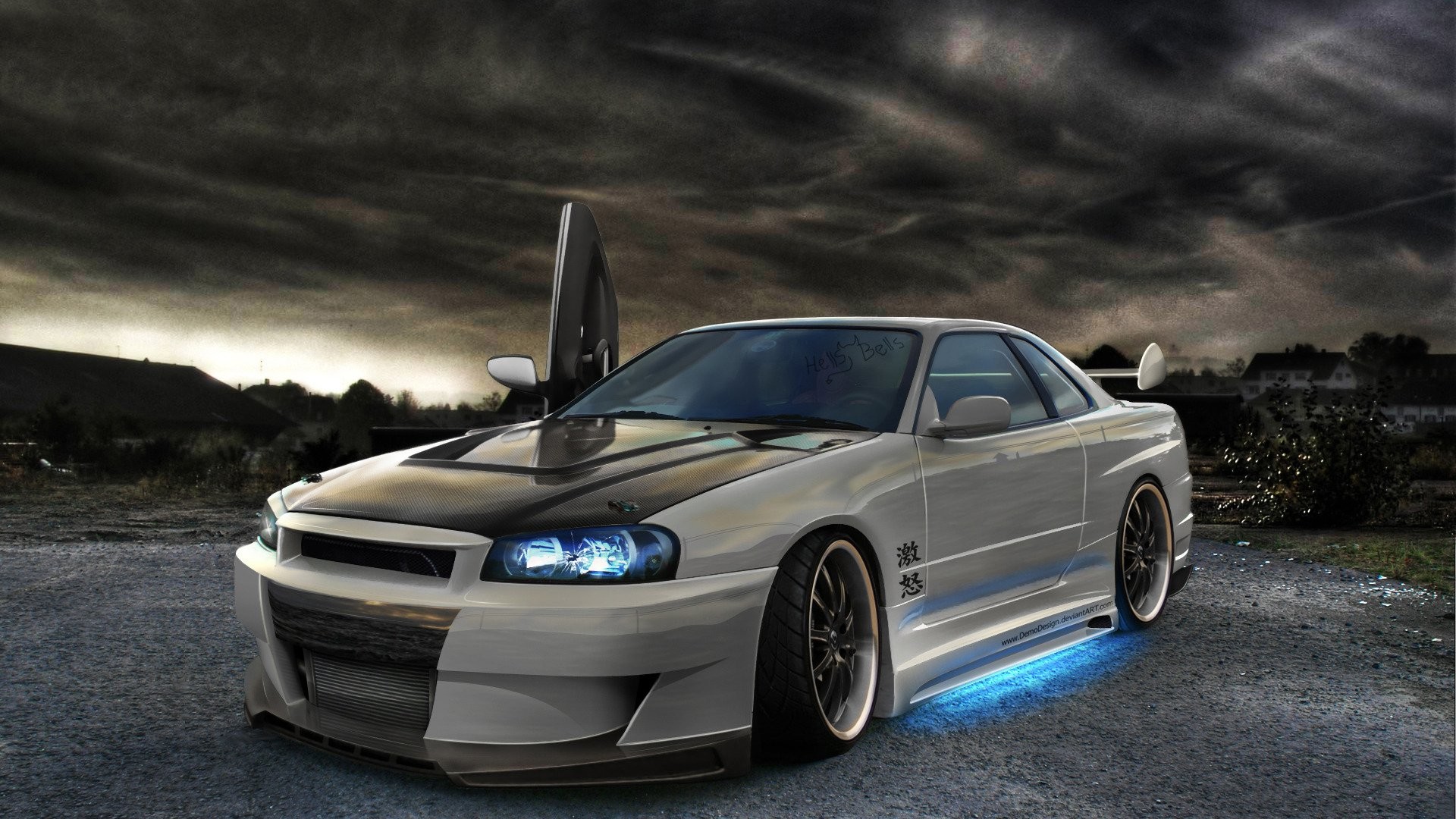 1920x1080 nissan skyline gtr Android Wallpapers HD Cars Pinterest