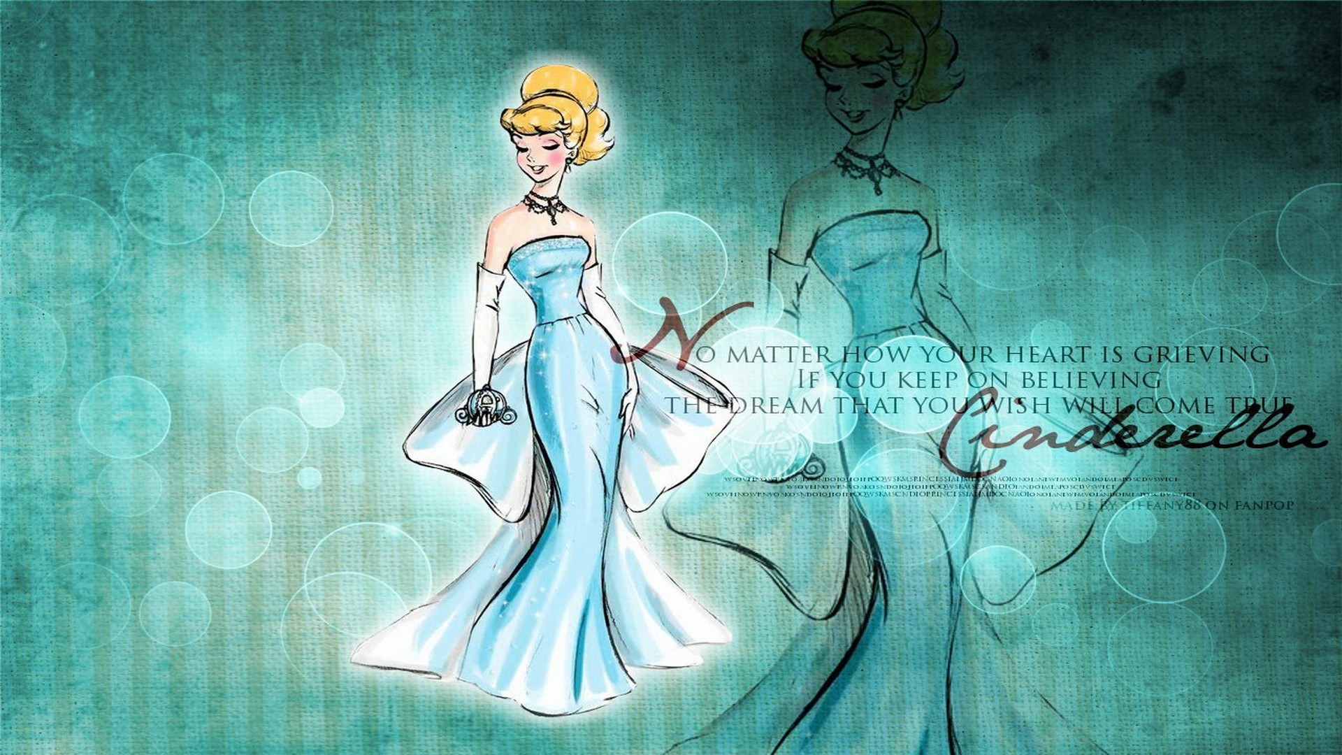 1920x1080 Walt Disney Princess Cinderella HD Wallpaper