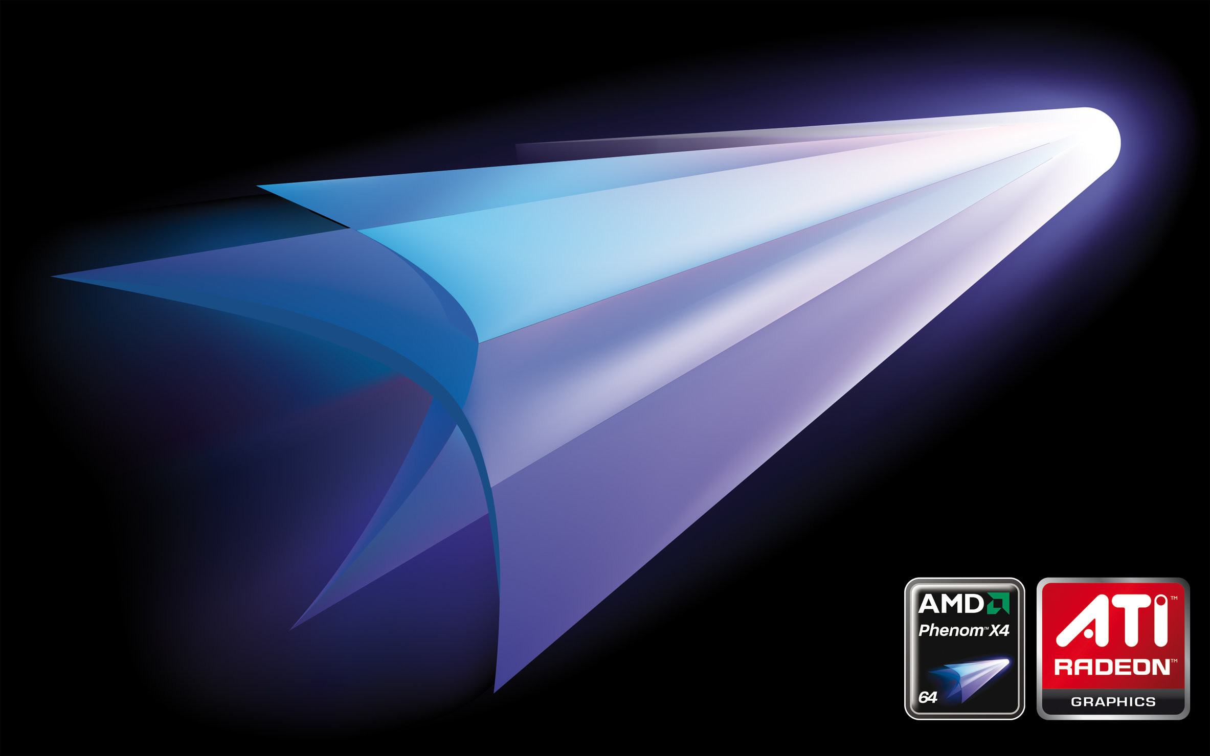 2366x1479 AMD Phenom Logo Wallpaper HD by DarkAMD on DeviantArt