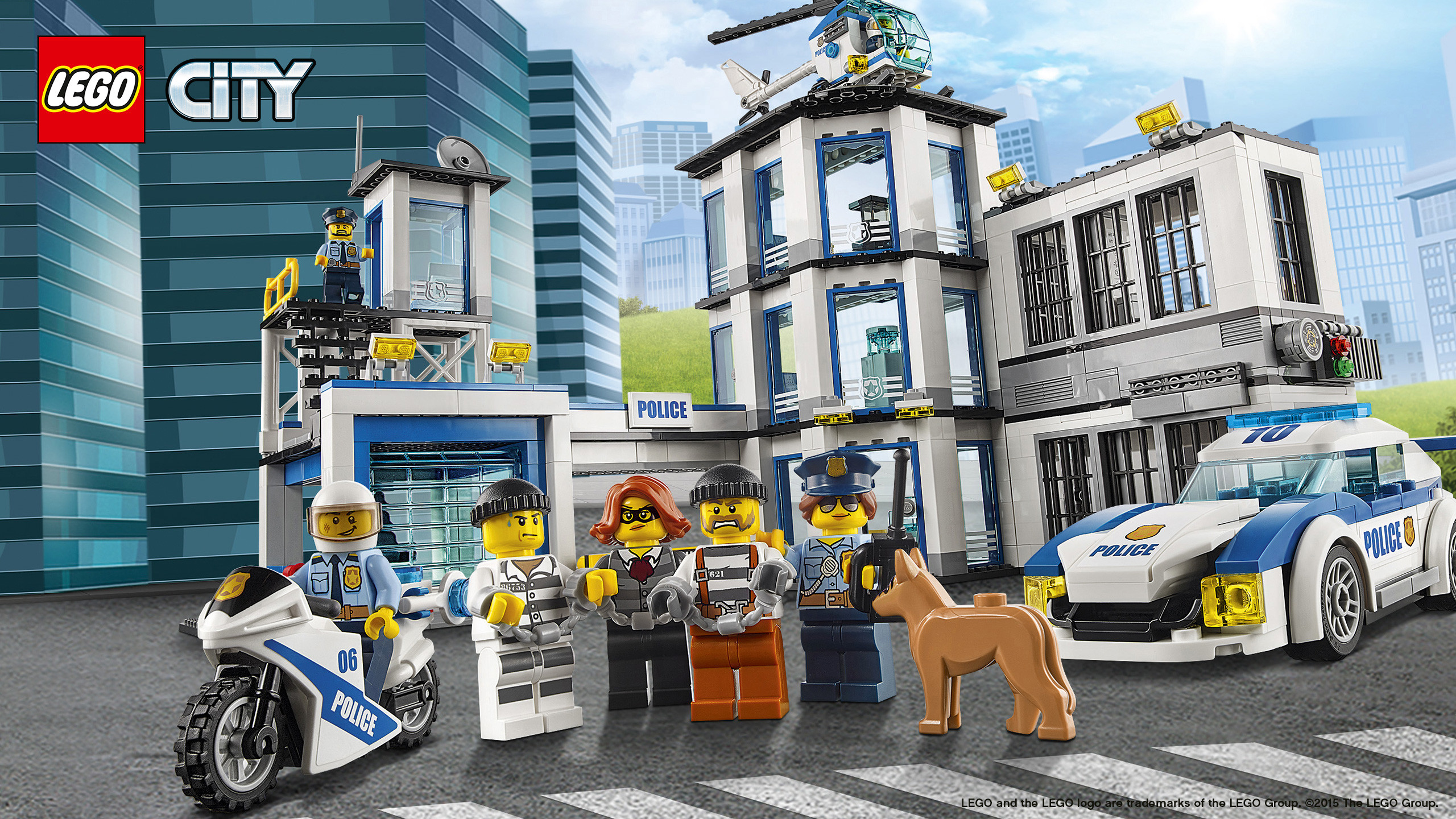 lego city backdrop