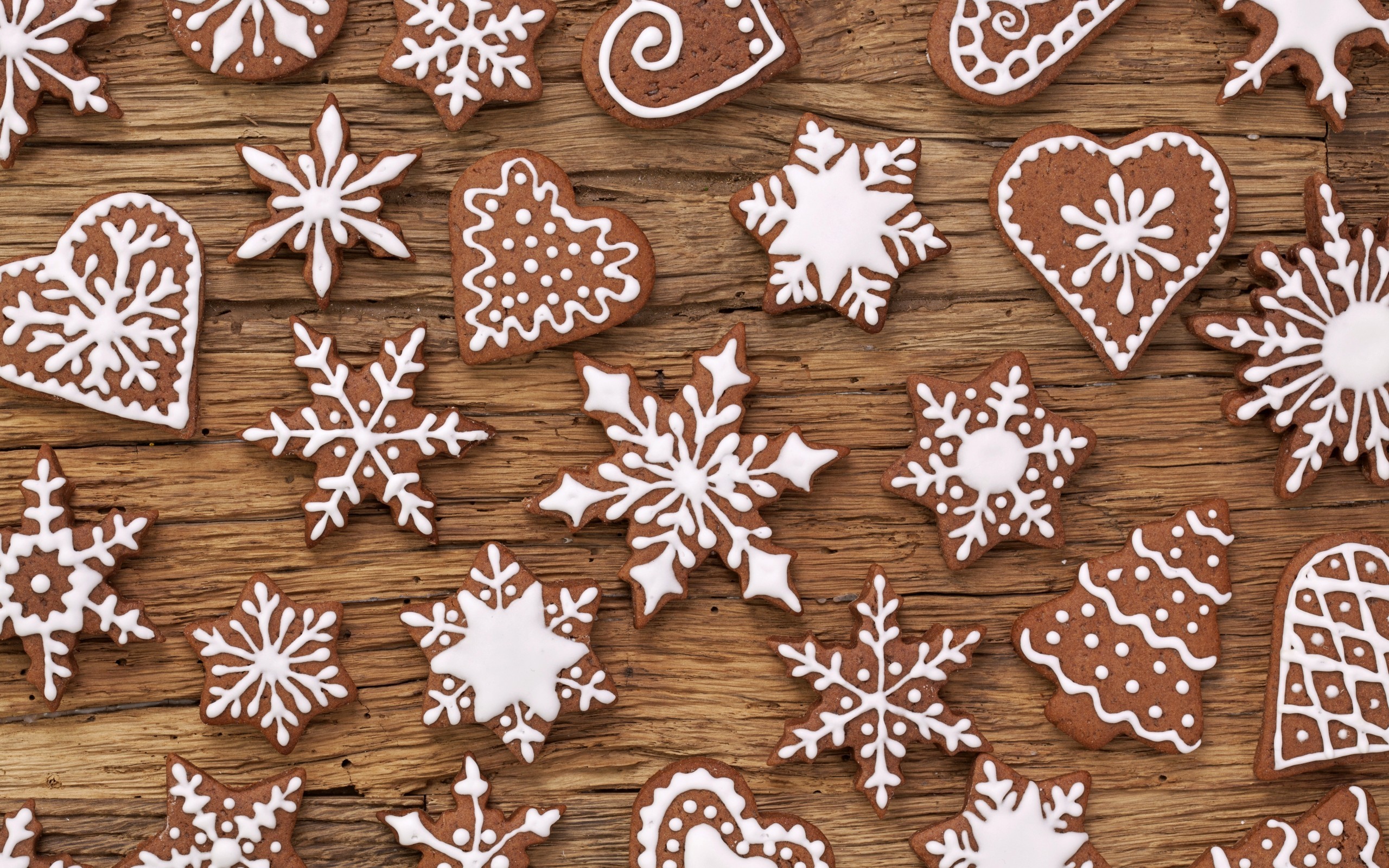 2560x1600 Christmas Cookies Wallpaper