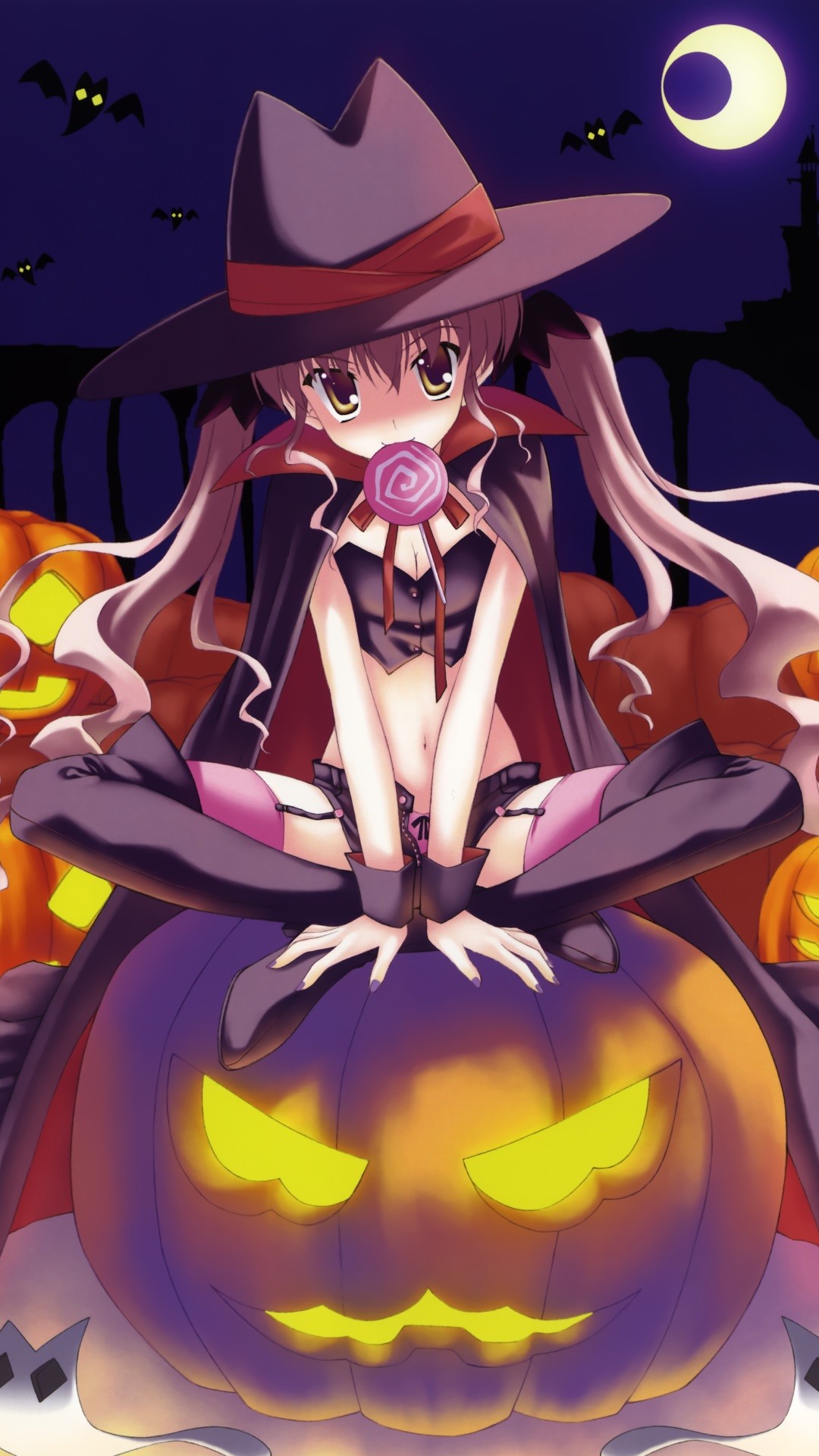 1080x1920 Halloween 2014 anime.Sony Xperia Z wallpaper.