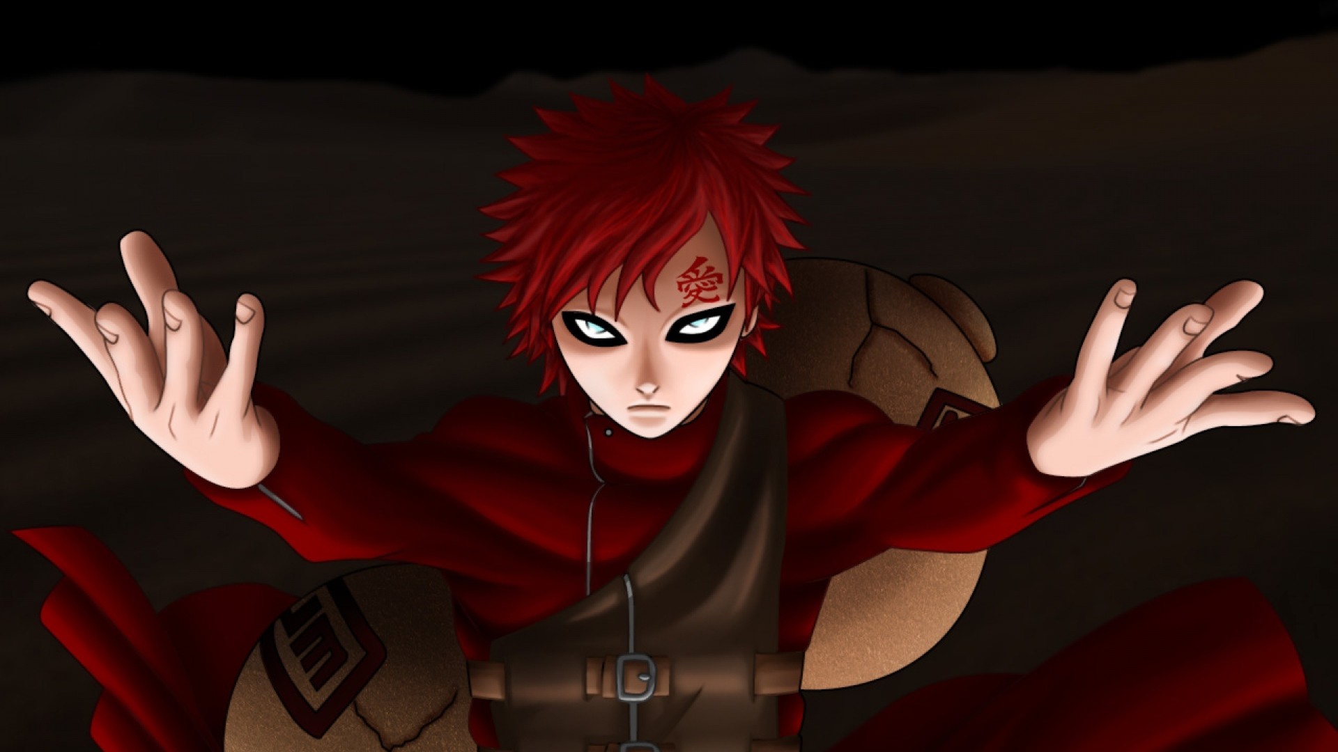 1920x1080 Cosplaying Gaara is biggest challenge, especially the perfect eyeliner .