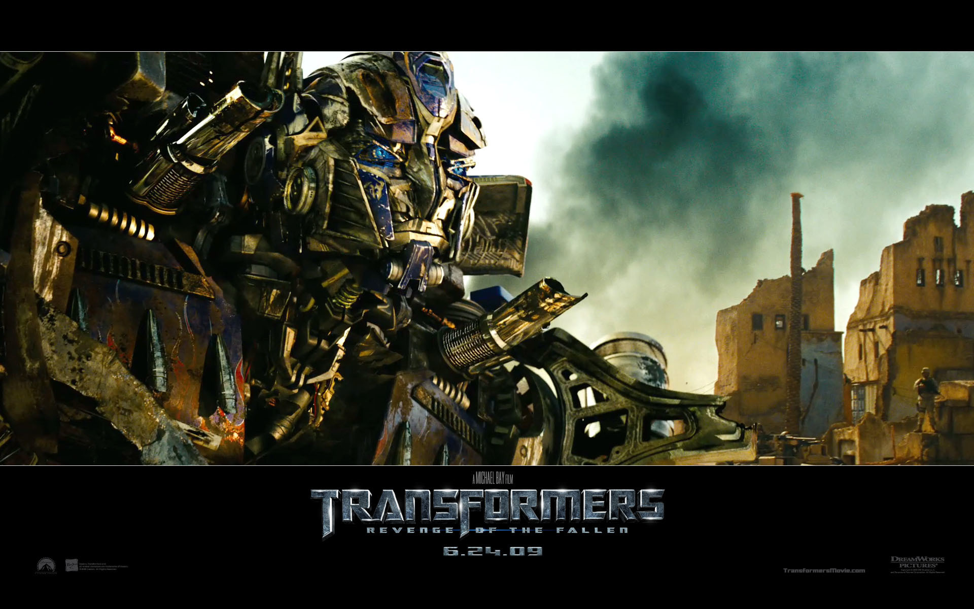 1920x1200 Optimus Prime in Transformers Revenge of the Fallen wallpaper - Click  picture for high resolution HD wallpaper