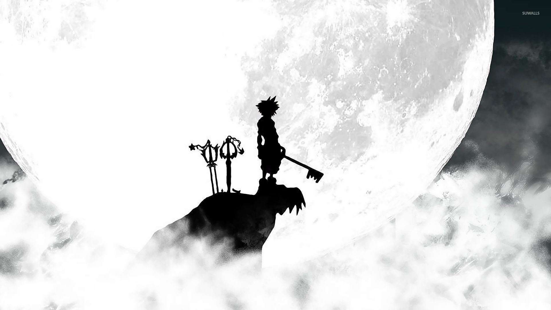 1920x1080  Kingdom Hearts 3 warrior on the cliff wallpaper