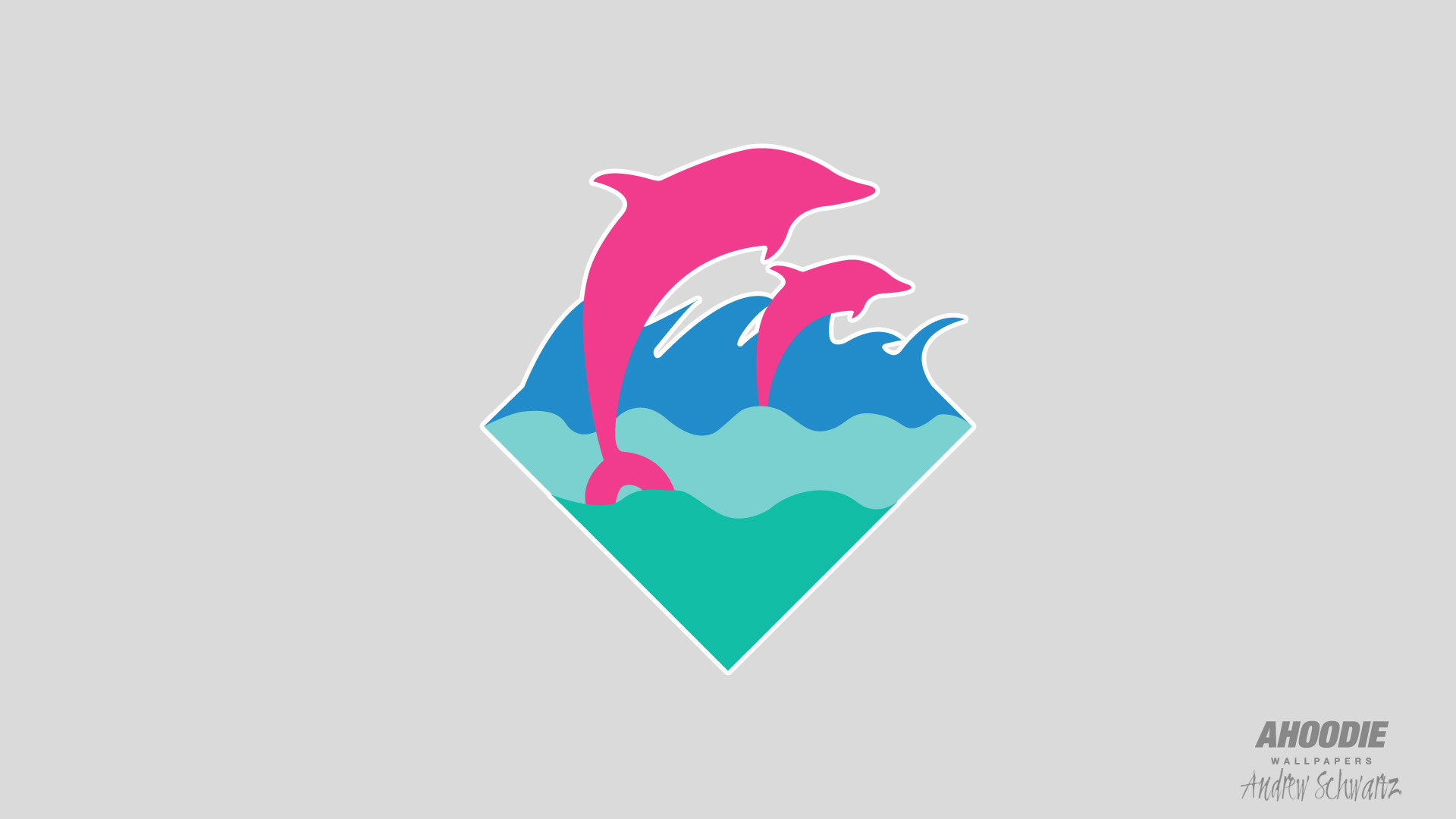 1920x1080 Photo Collection: YS.292 Pink Dolphin Wallpapers, Ozon.LIFE