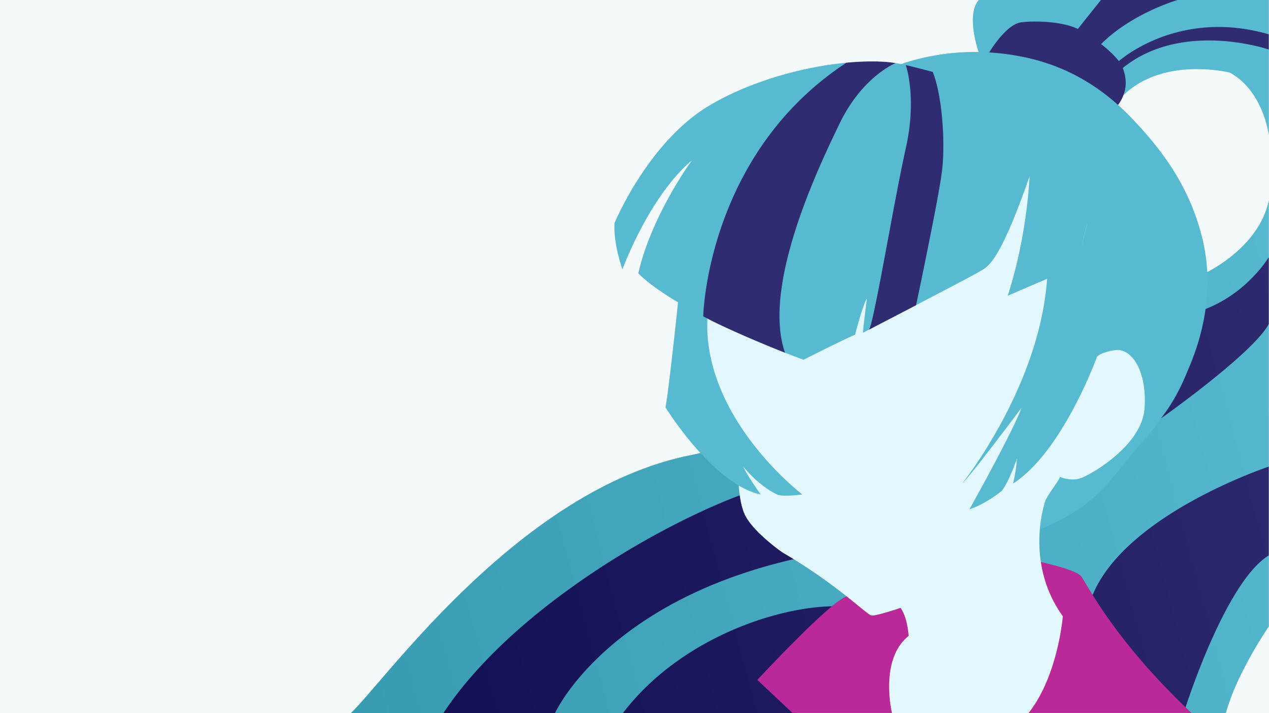 2560x1440 My Little Pony, Sonata Dusk, Blue, White, Pink, Women, Equestria Girls  Wallpapers HD / Desktop and Mobile Backgrounds