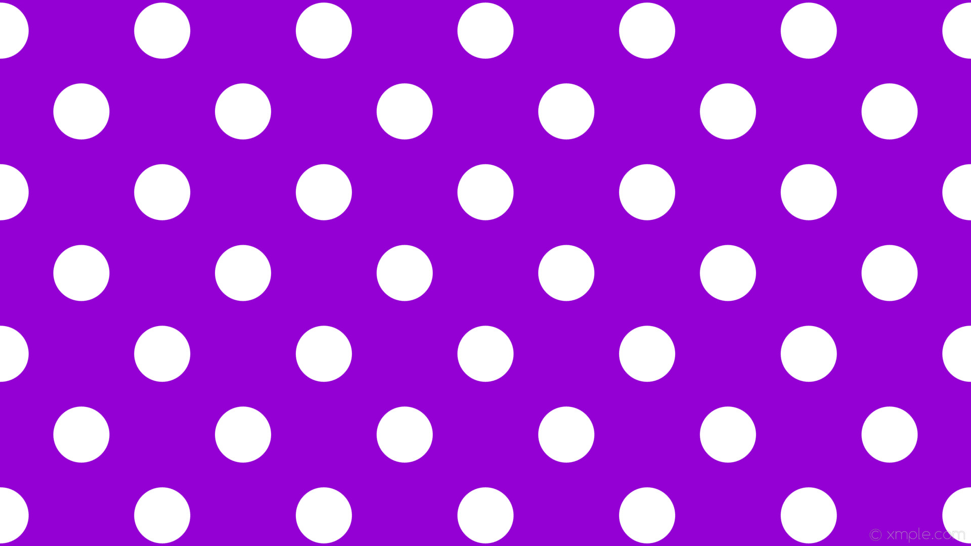 1920x1080 wallpaper white spots purple polka dots dark violet #9400d3 #ffffff 45Â°  111px 226px