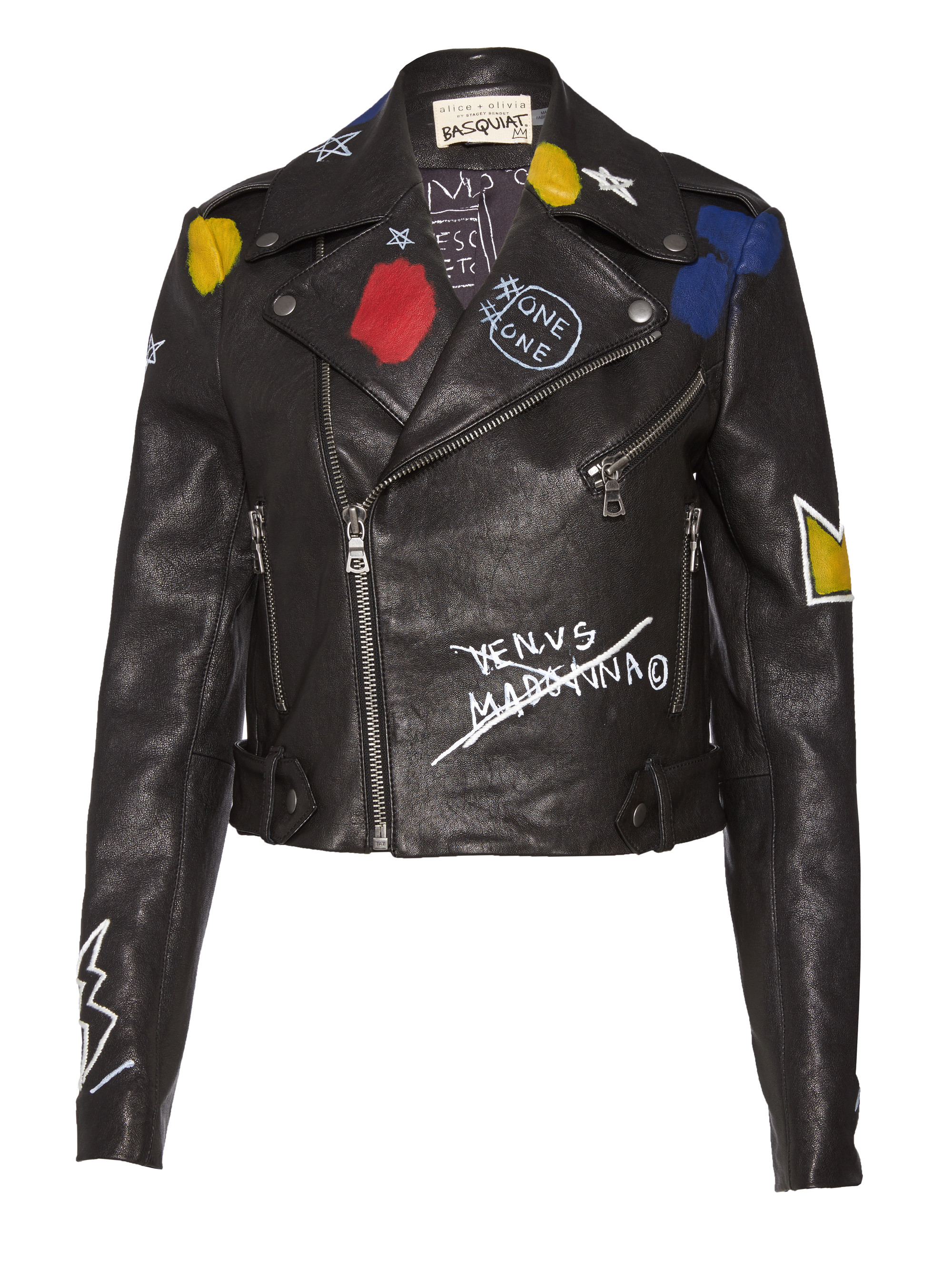 2000x2667 Show your arty side in an Alice + Olivia x Basquiat jacket