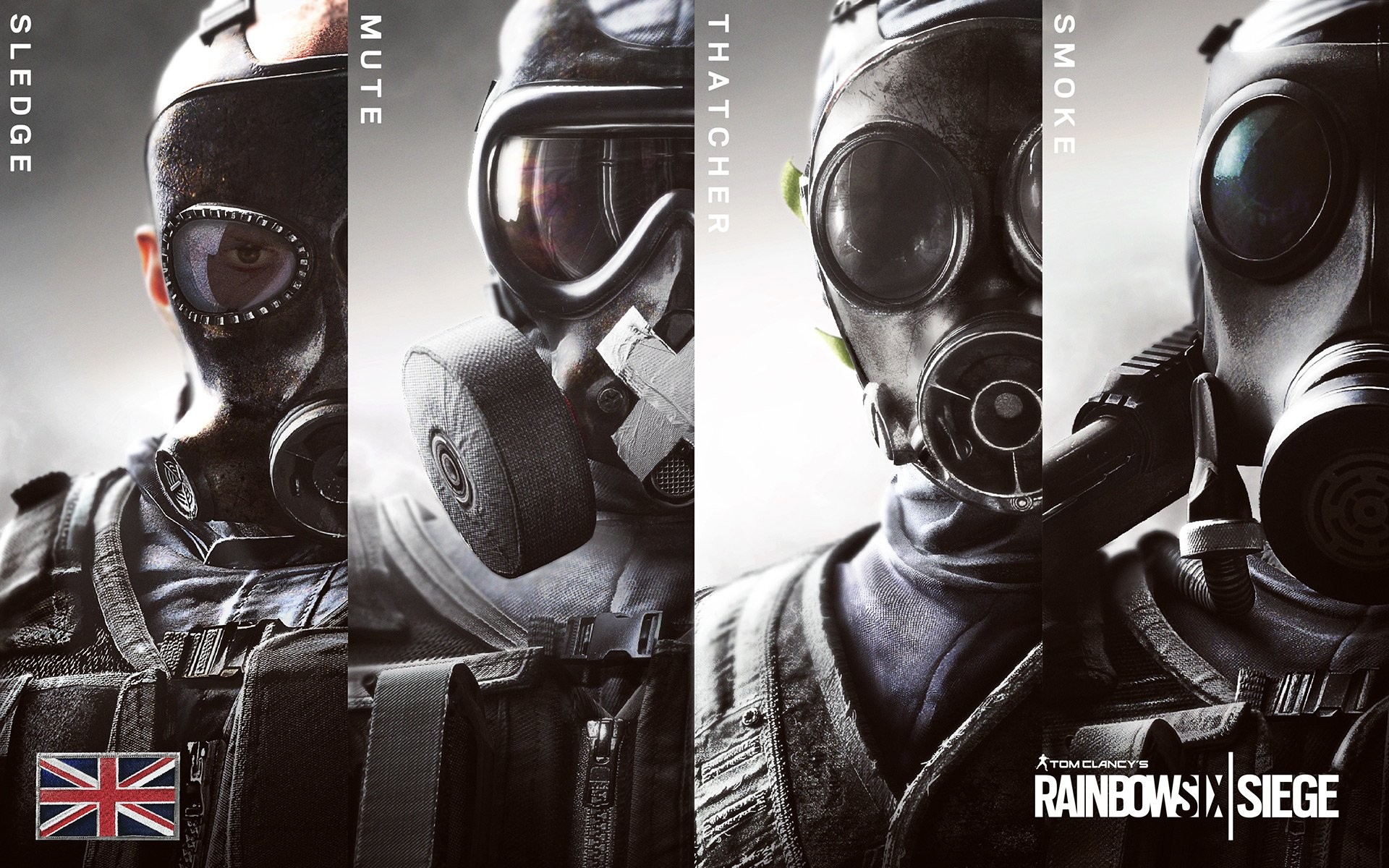 1920x1200 Video Game - Tom Clancy's Rainbow Six: Siege Rainbow Six Special Forces Gas  Mask Wallpaper