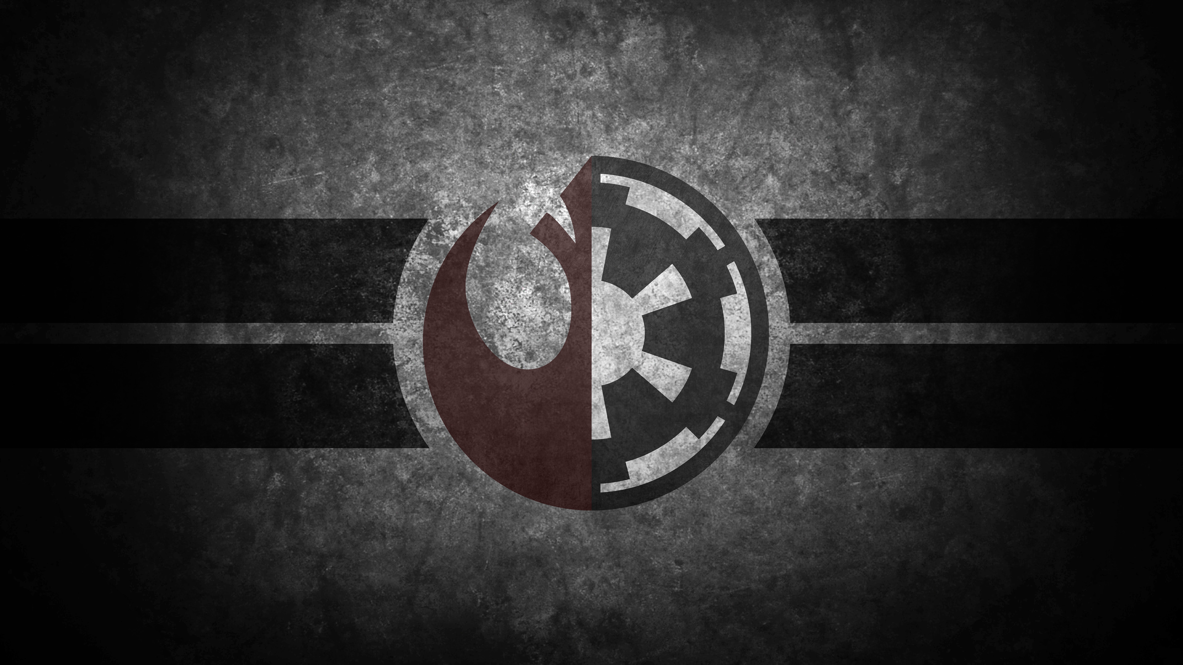 3840x2160 Star Wars Empire Logo Wallpaper