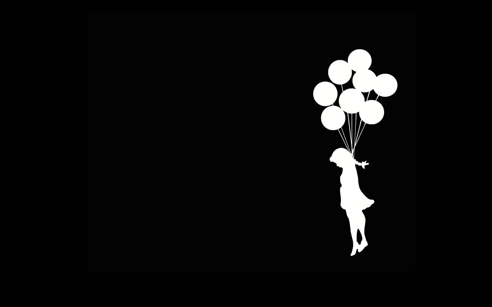 1920x1200 ... Banksy Balloon Girl