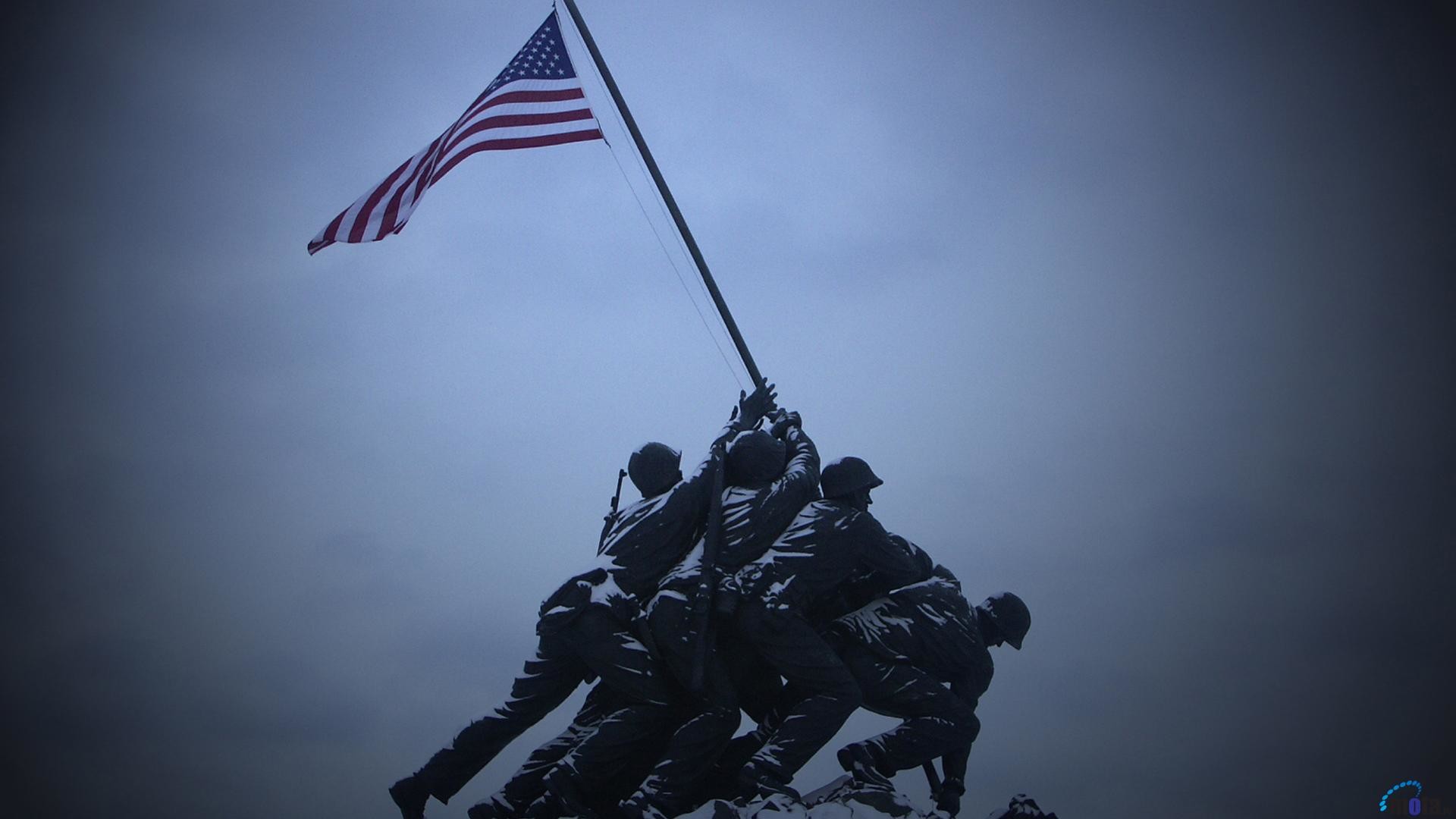 1920x1080 Marine in iconic Iwo Jima flag photo was misidentified - LA Times undefined  Raising ...