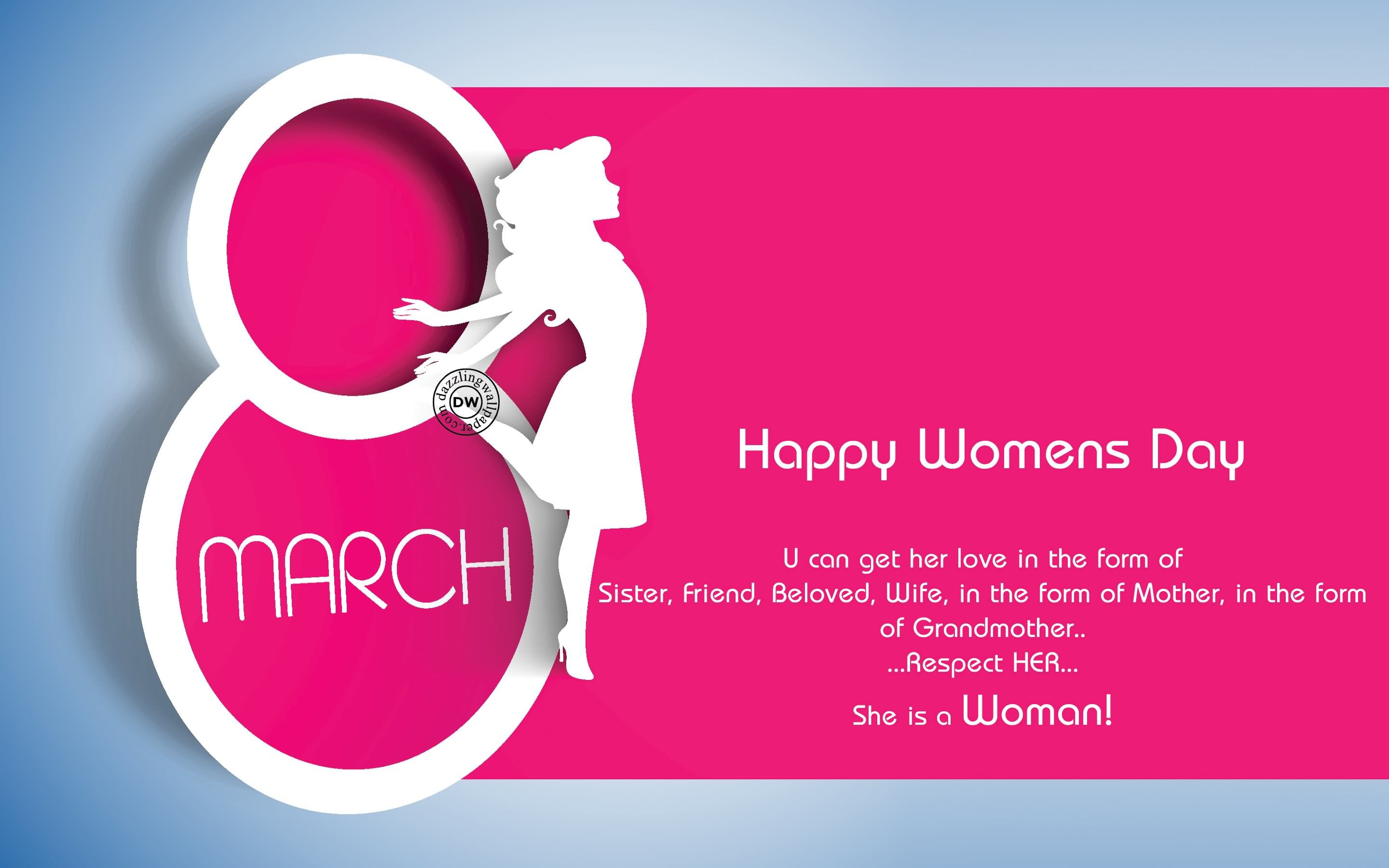 2880x1800 8 March Happy Women's Day HD Wallpaper