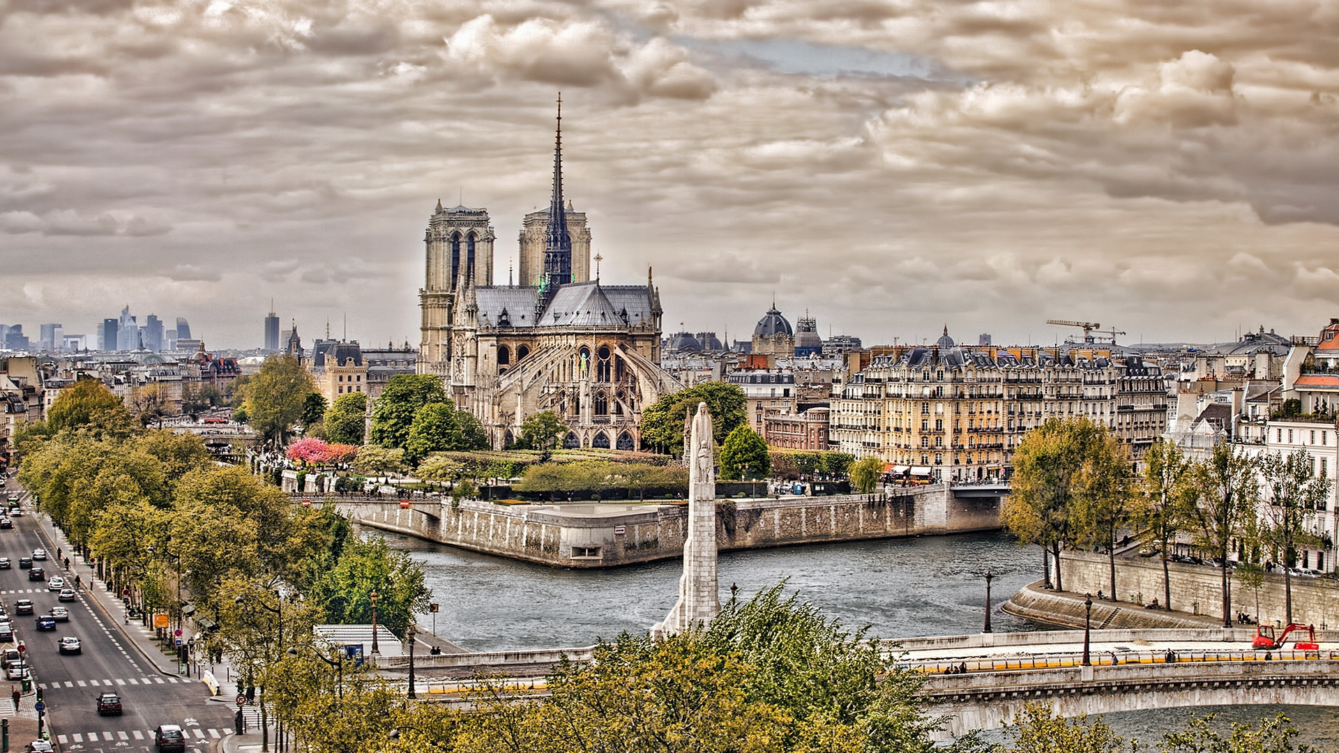 1920x1080 Notre Dame de Paris ...