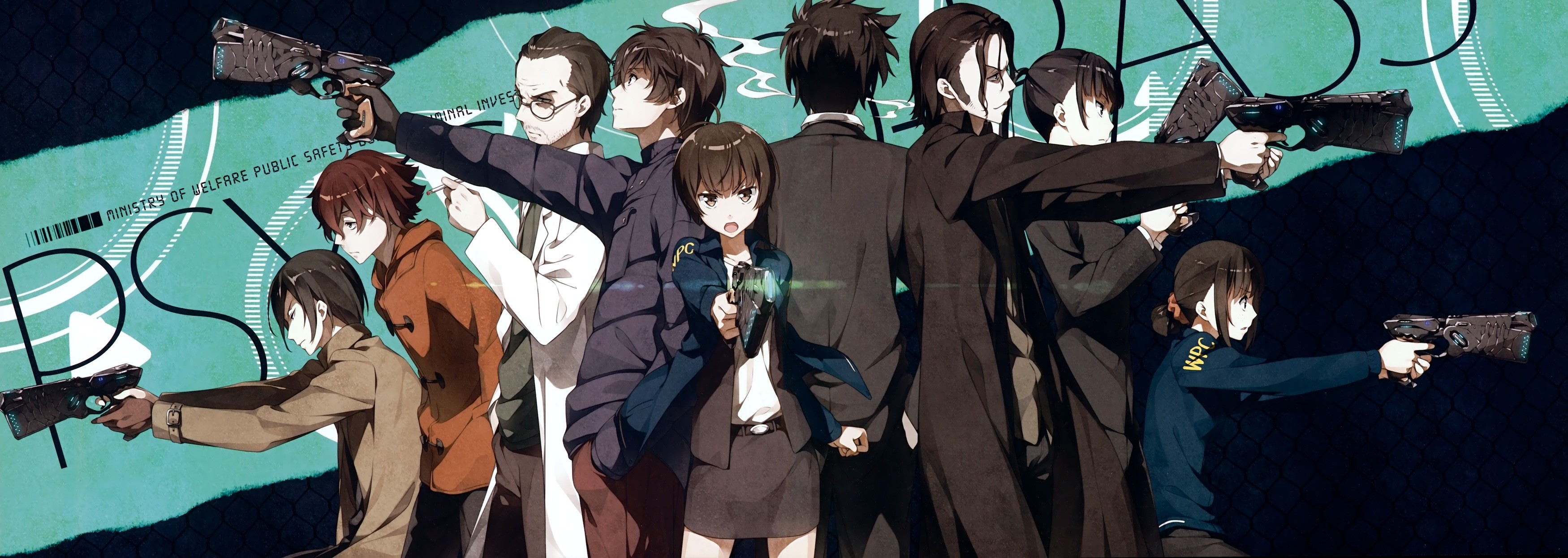 3500x1246 HD Wallpaper | Background ID:670943.  Anime Psycho-Pass