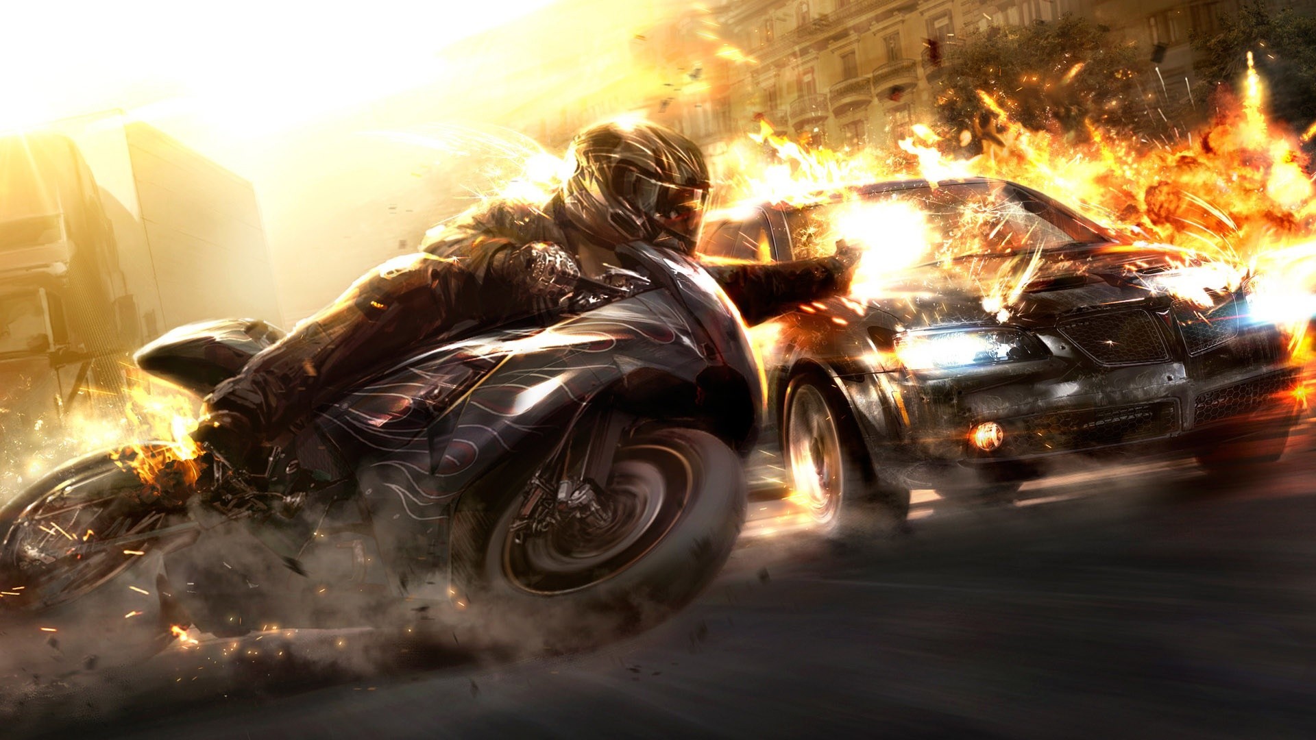 1920x1080 Awesome Motorcycle Wallpaper