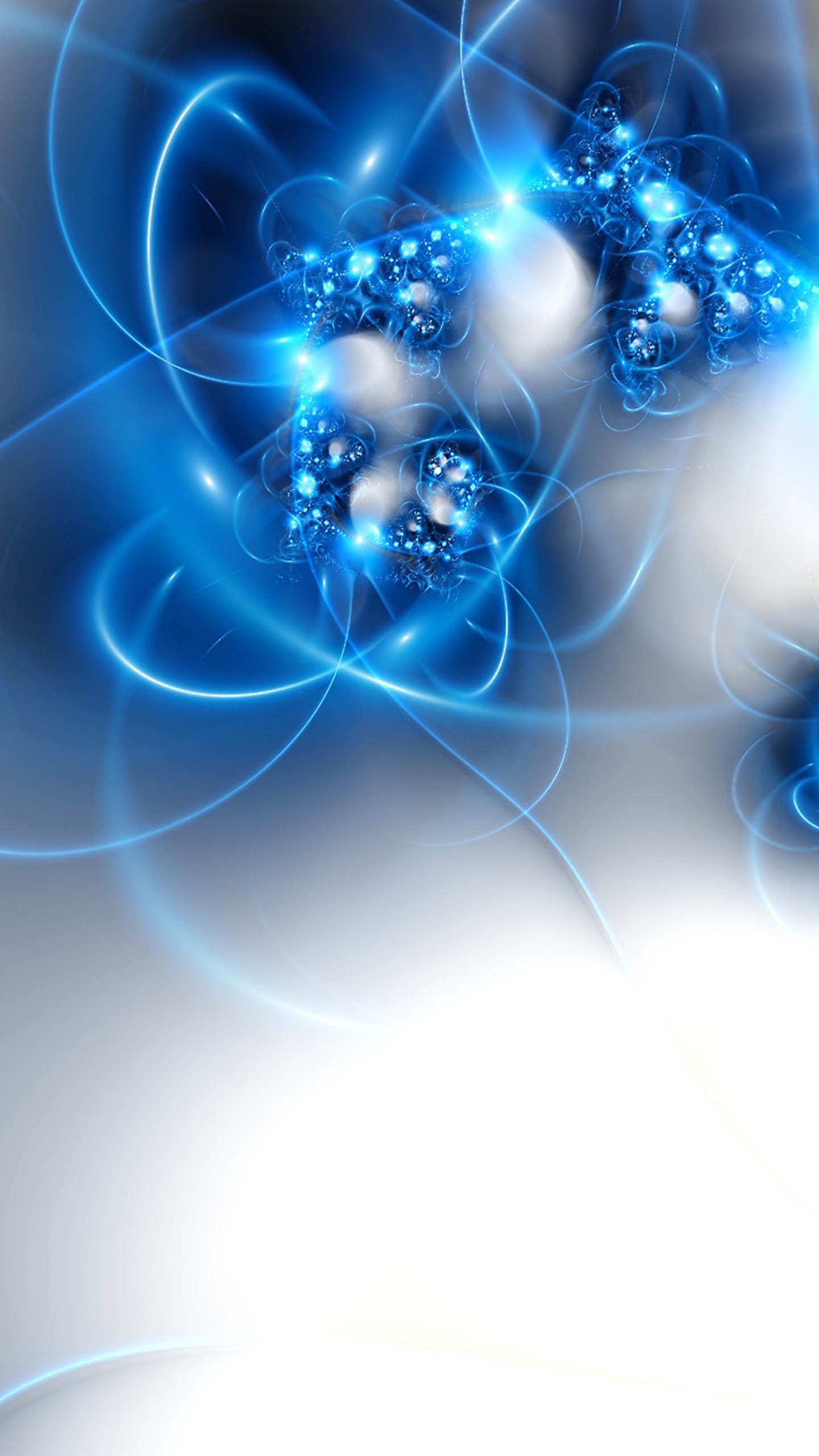 1440x2560 White Blue Abstract Wallpaper Â· Wallpaper For Samsung GalaxySamsung ...