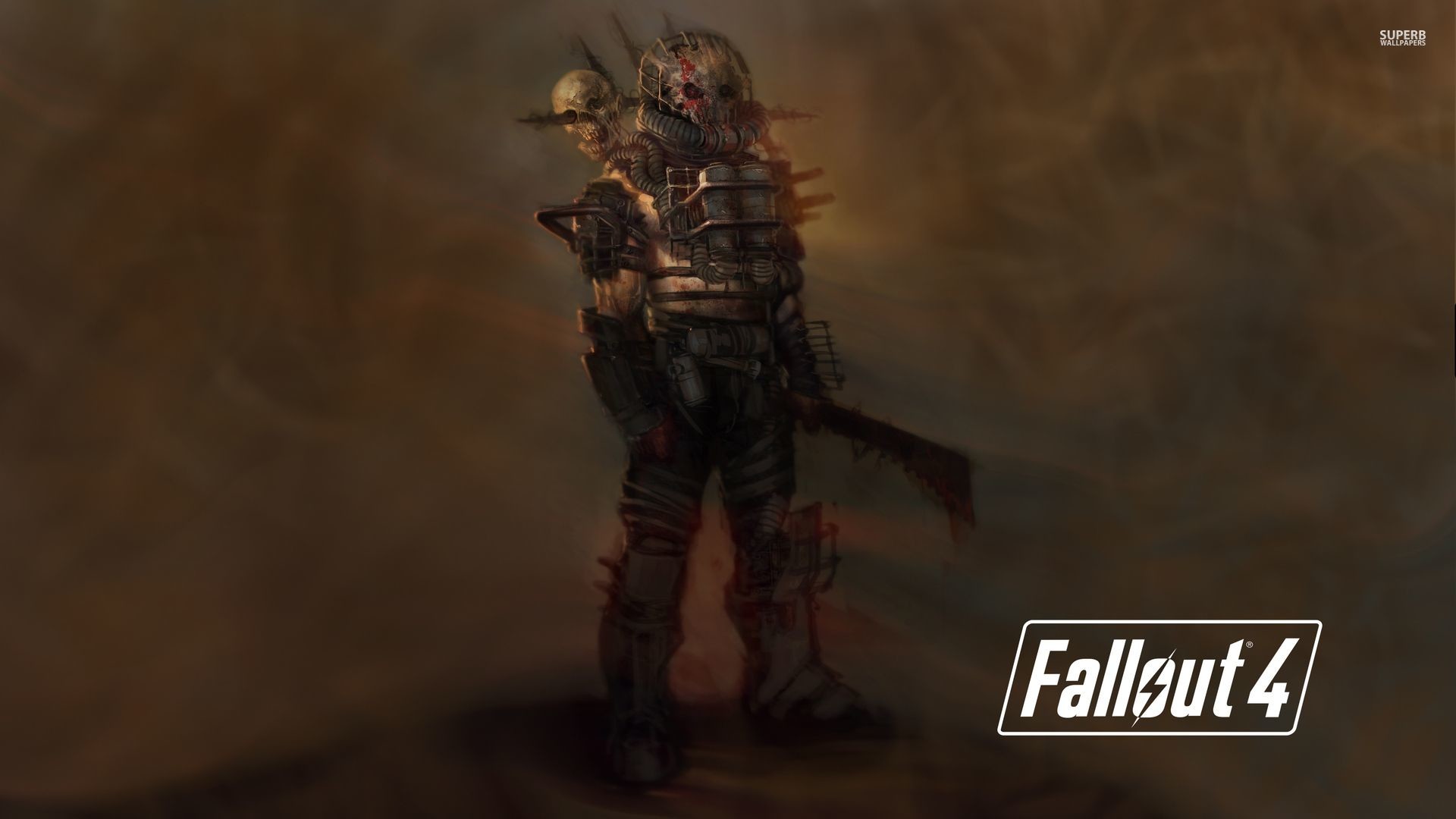 1920x1080 Fallout 4 raider holding a machete wallpaper - Game wallpapers .
