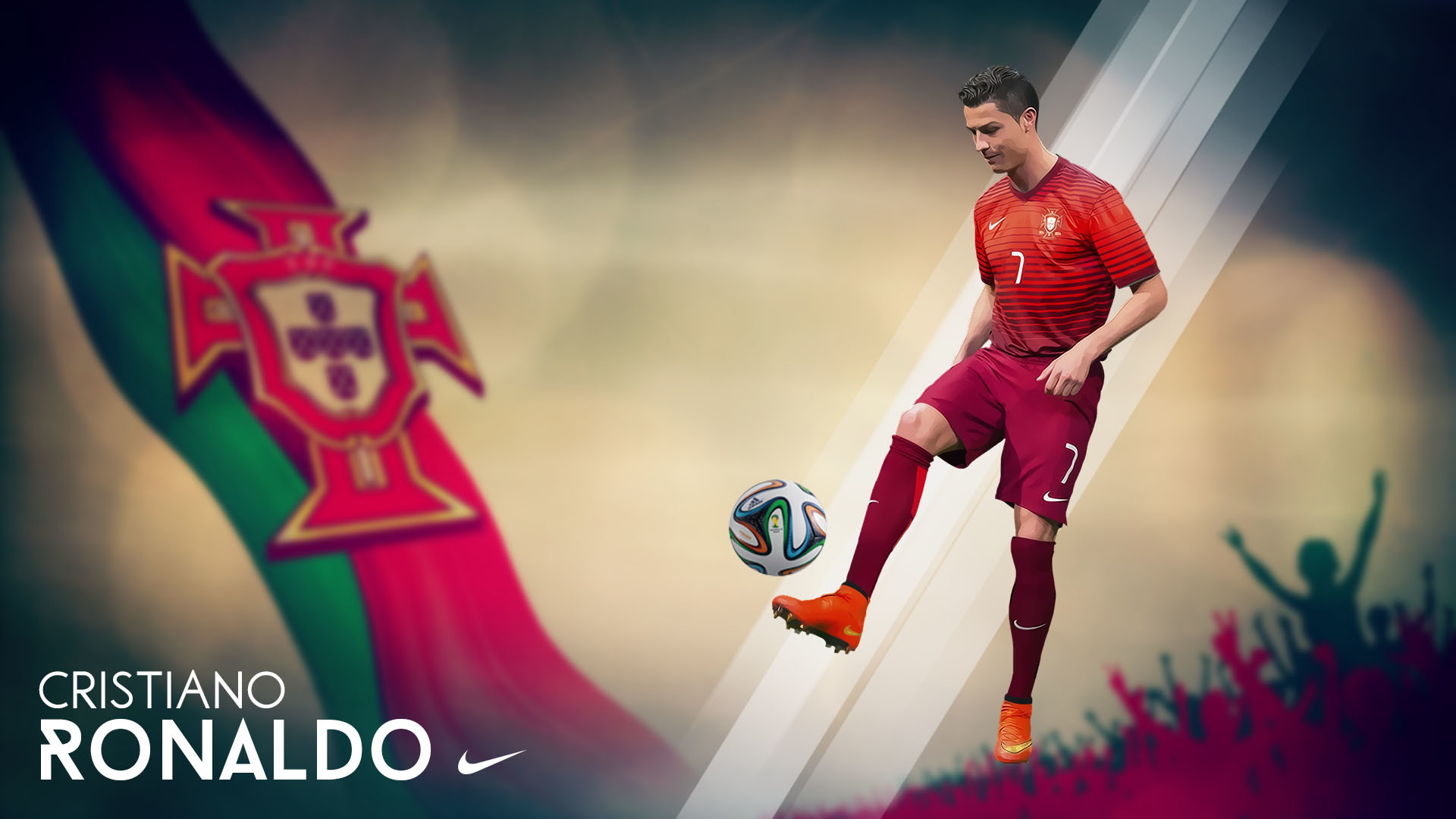 1920x1080 Cristiano Ronaldo Portugal FIFA World Cup 2014 wallpaper
