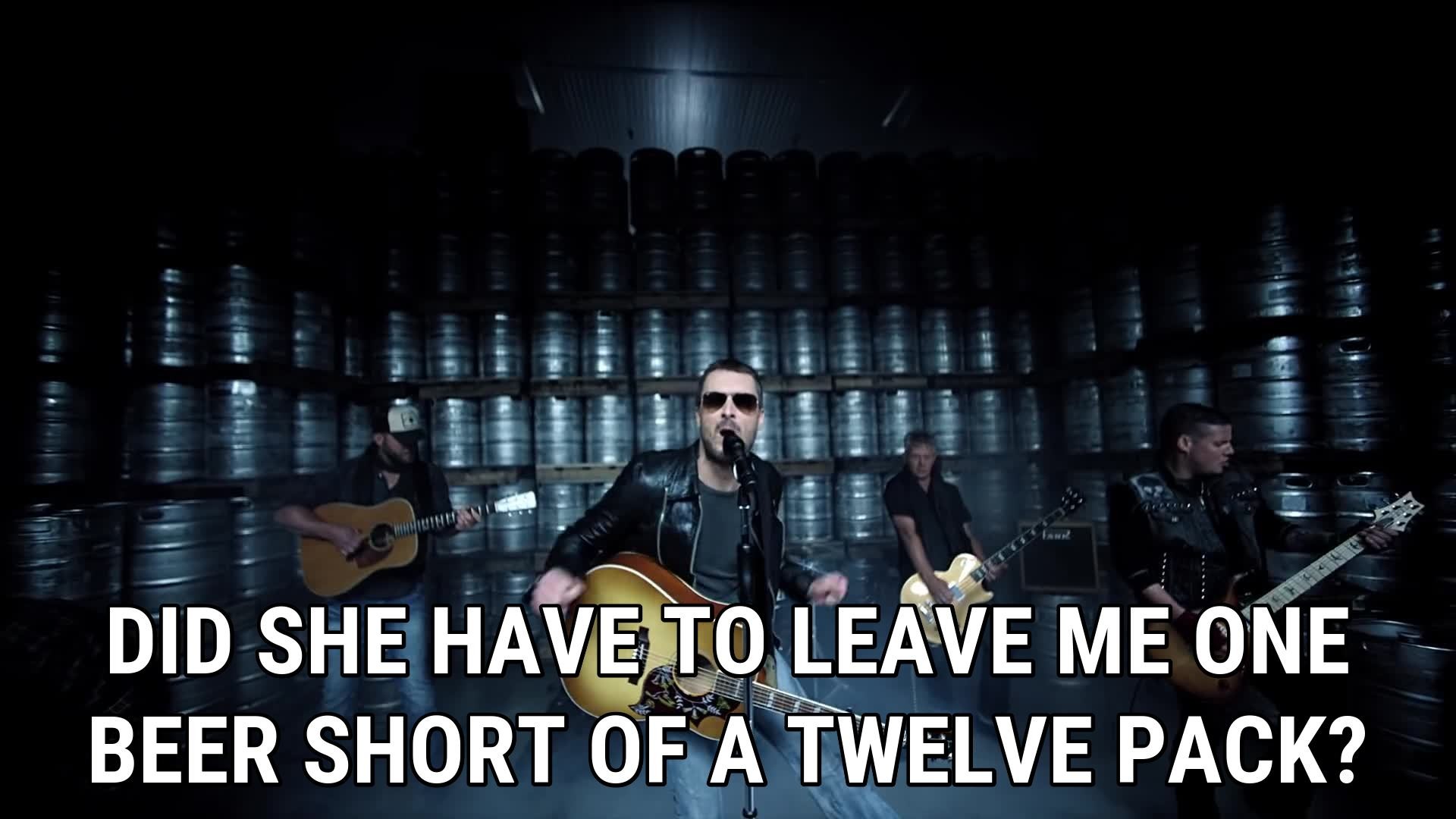 1920x1080 Did she have to leave me one beer short of a twelve pack? / Eric. Eric  Church The Outsiders